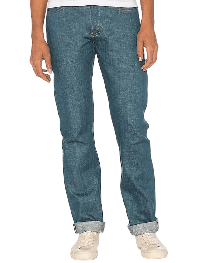 Size 30 | Naked & Famous Denim Weird Guy Vintagecast Broken Twill Selvedge Jeans