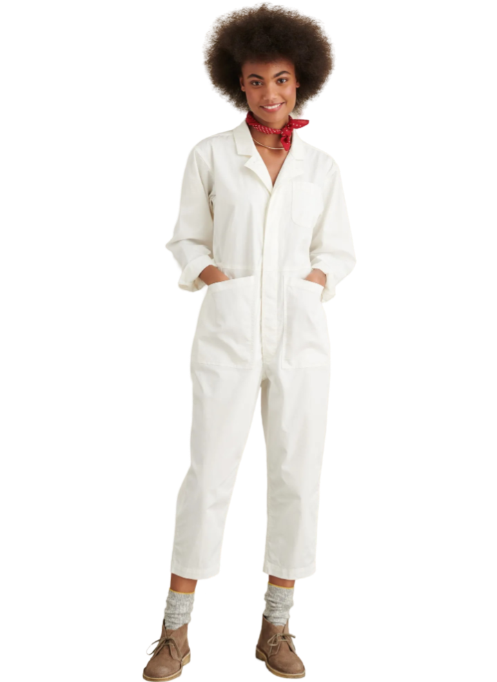 Size L | Alex Mill Standard Cotton Twill Jumpsuit