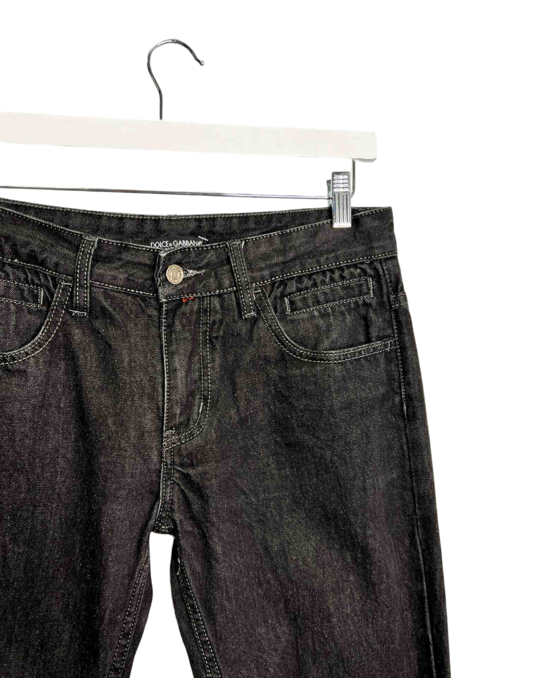 Size 31 - Vintage Dolce & Gabbana Black Slim Fit Jeans