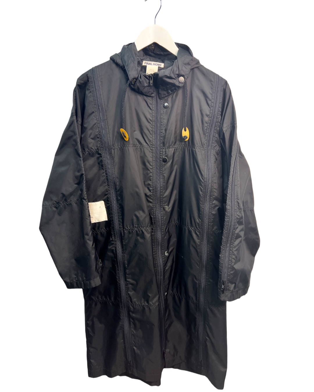 Size S | Final Home Black Long Spray Coat