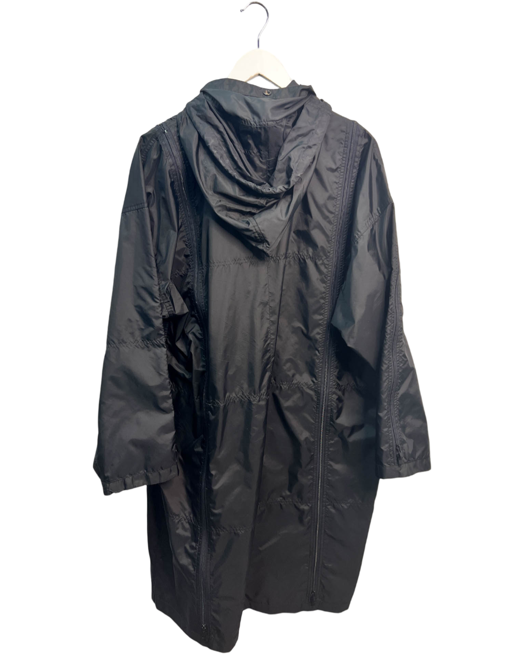 Size S | Final Home Black Long Spray Coat