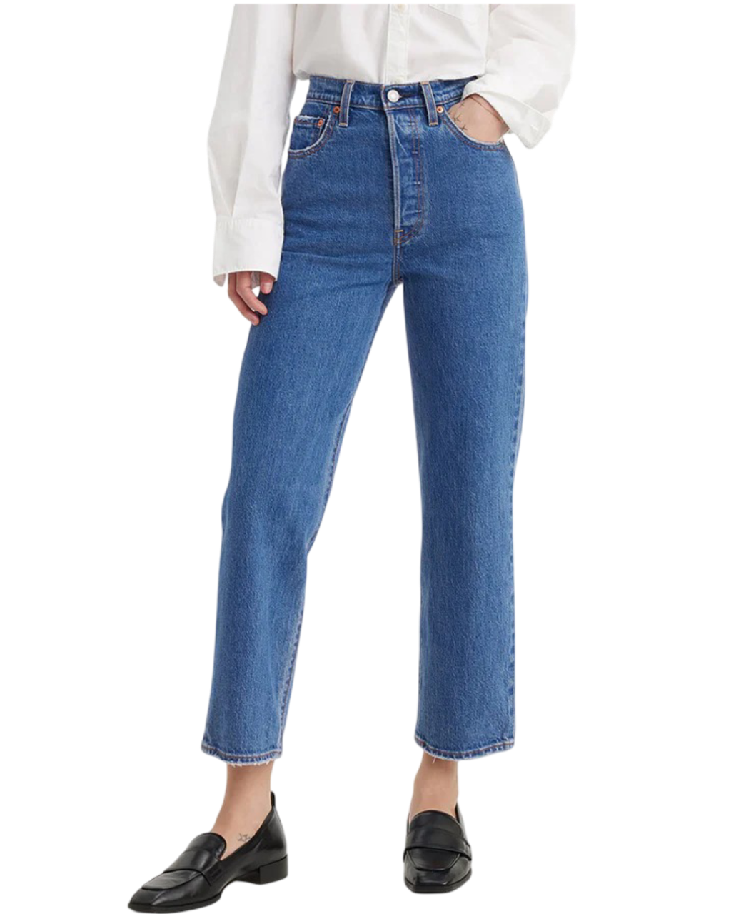 Size 27 | Levi's Ribcage Straight Jeans