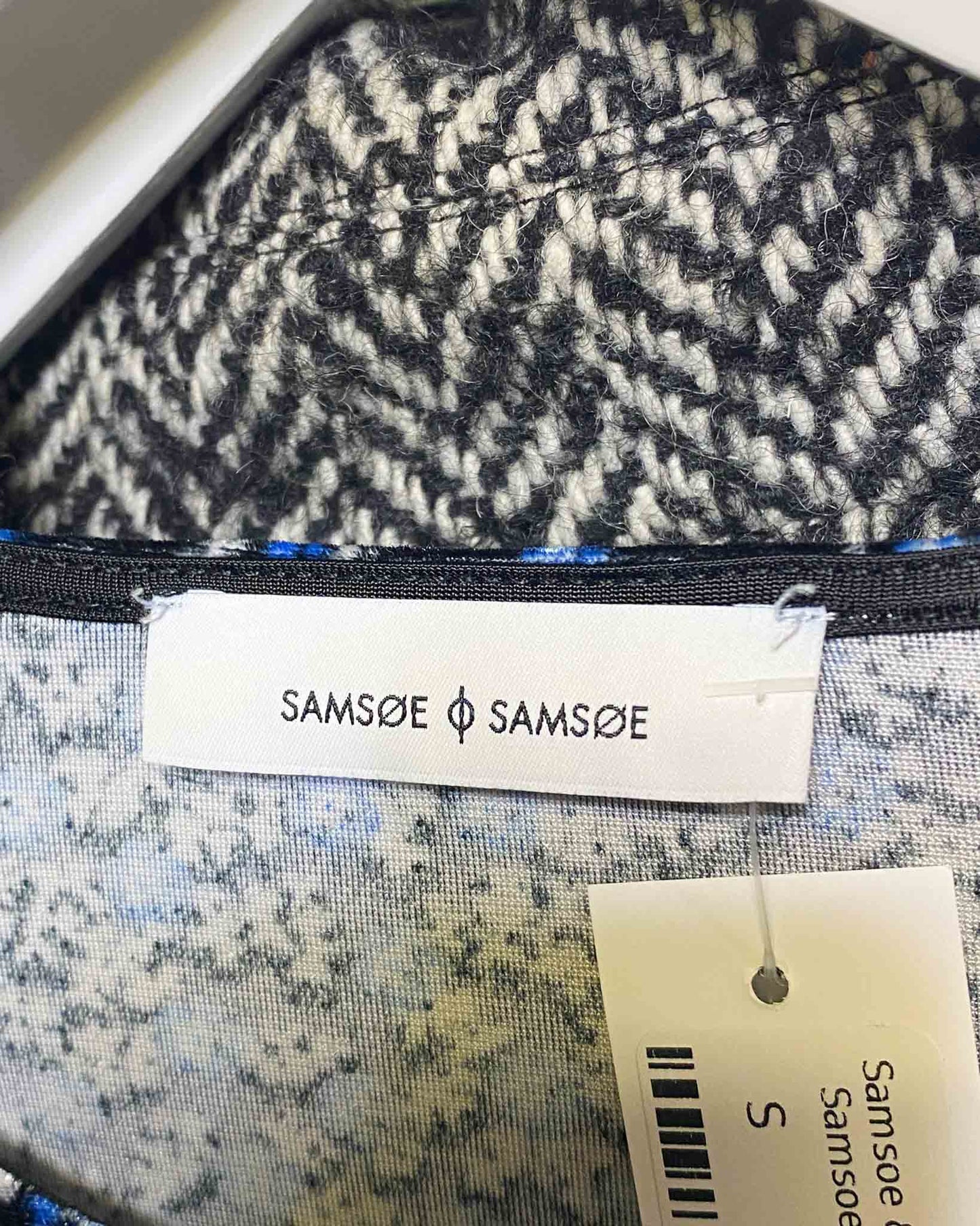 Size S | Samsoe & Samsoe Velour Mini Dress