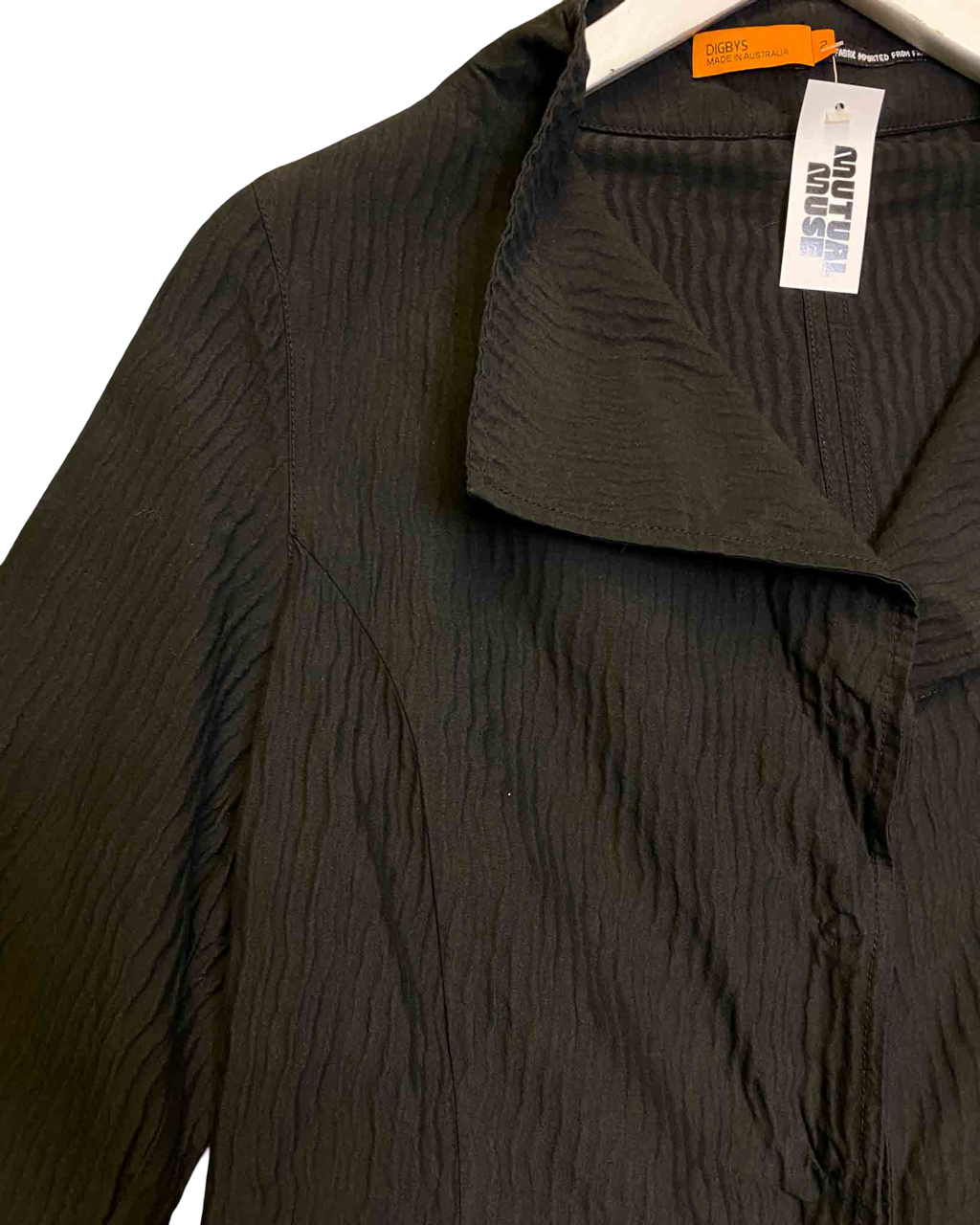 Size 2 (M) | Digbys Wavy Jacquard 1/2 Sleeve Jacket