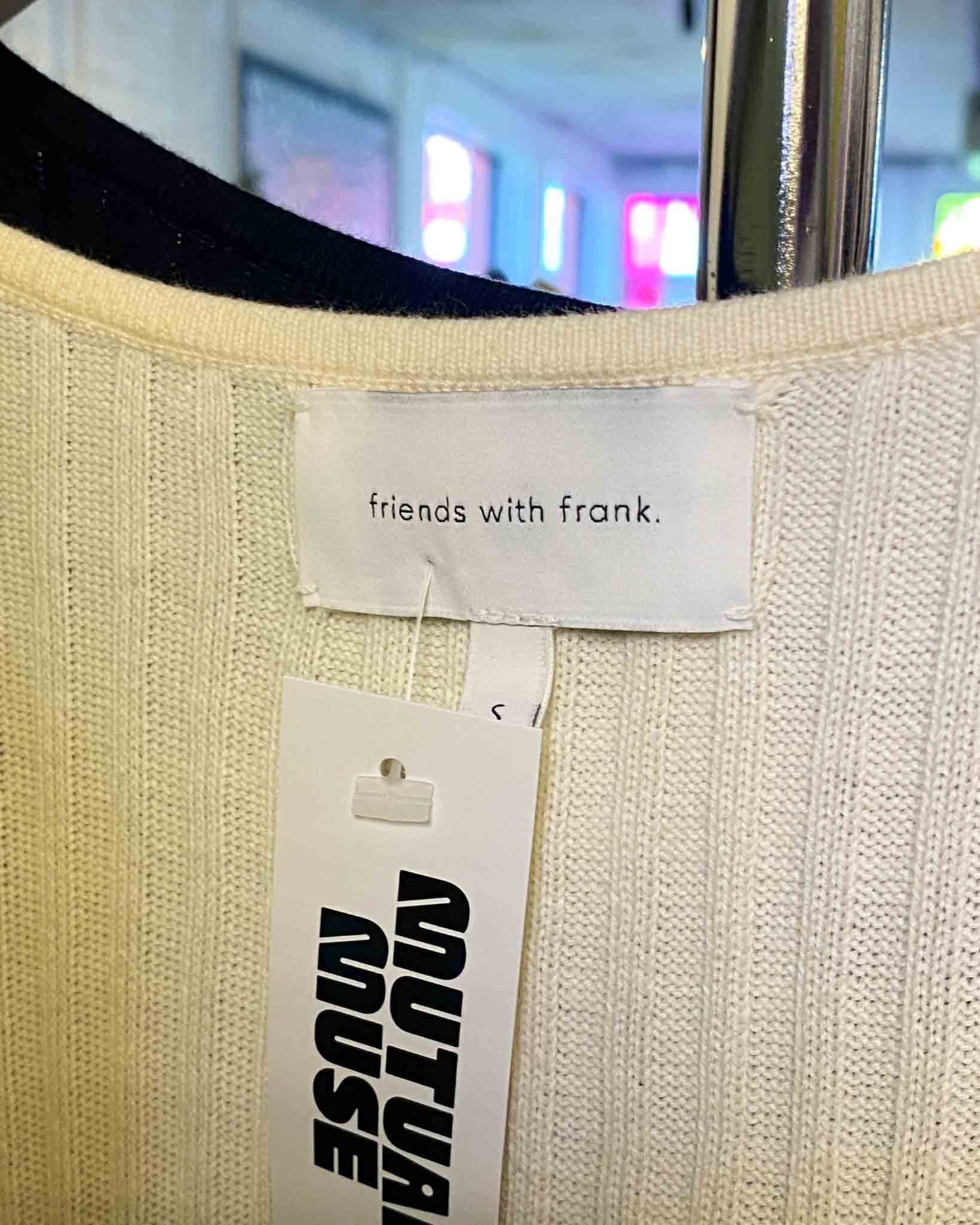 Size S | Friends With Frank Ribbed Cotton Maxi Dress