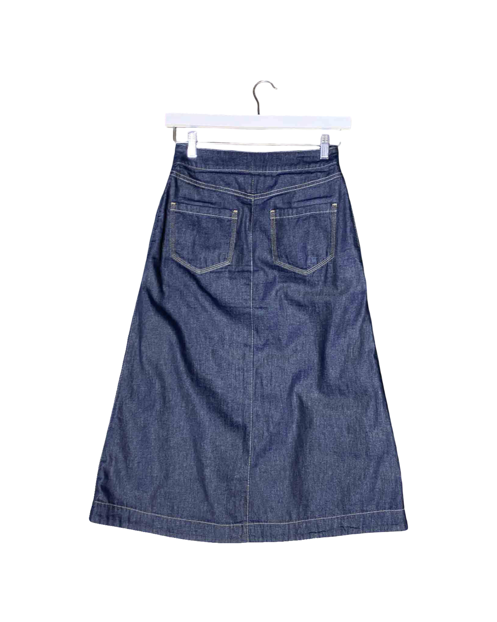 Size 6 | Elk Denym Midi Skirt