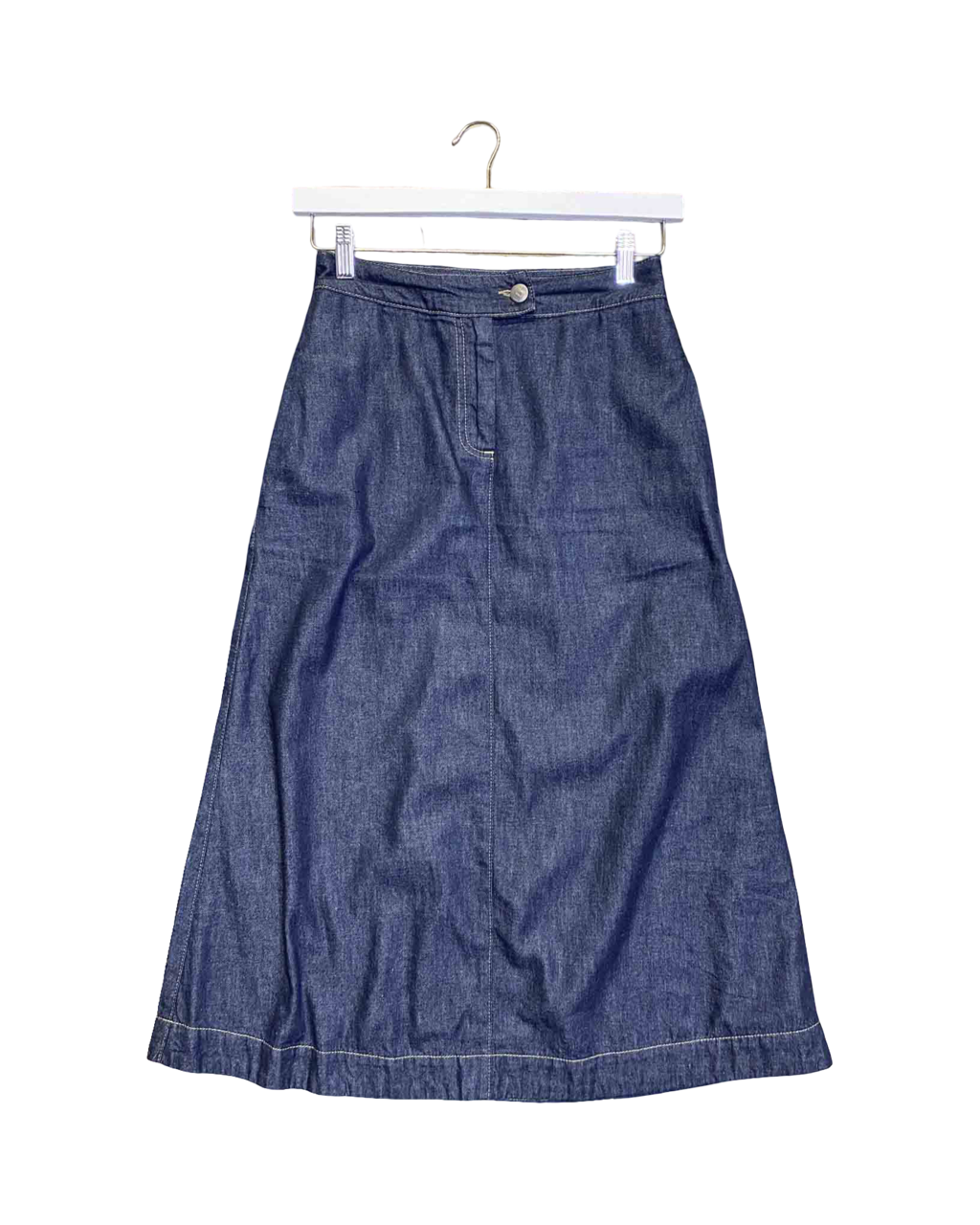 Size 6 | Elk Denym Midi Skirt