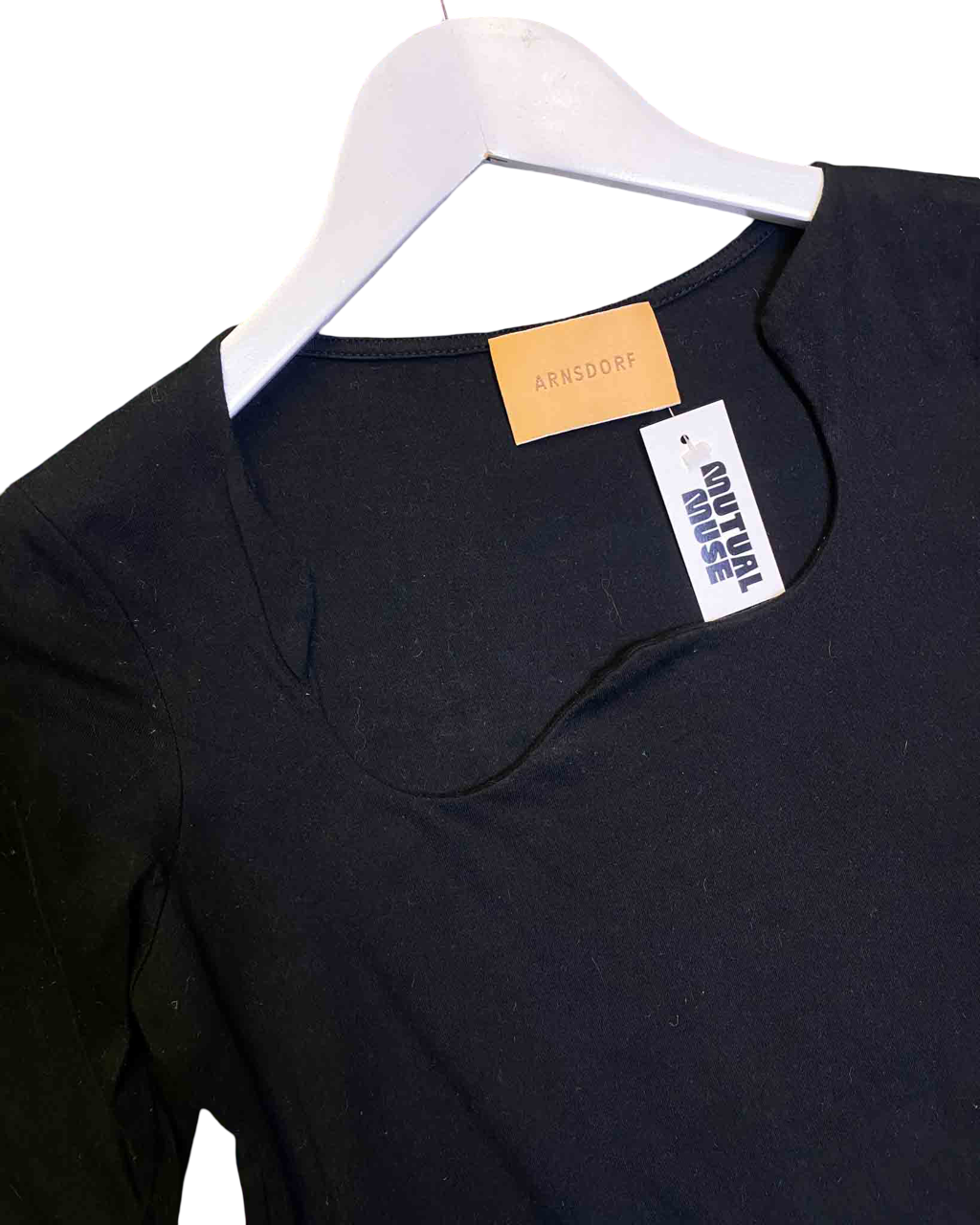 Size S | Arnsdorf Wavy Neckline Top, S