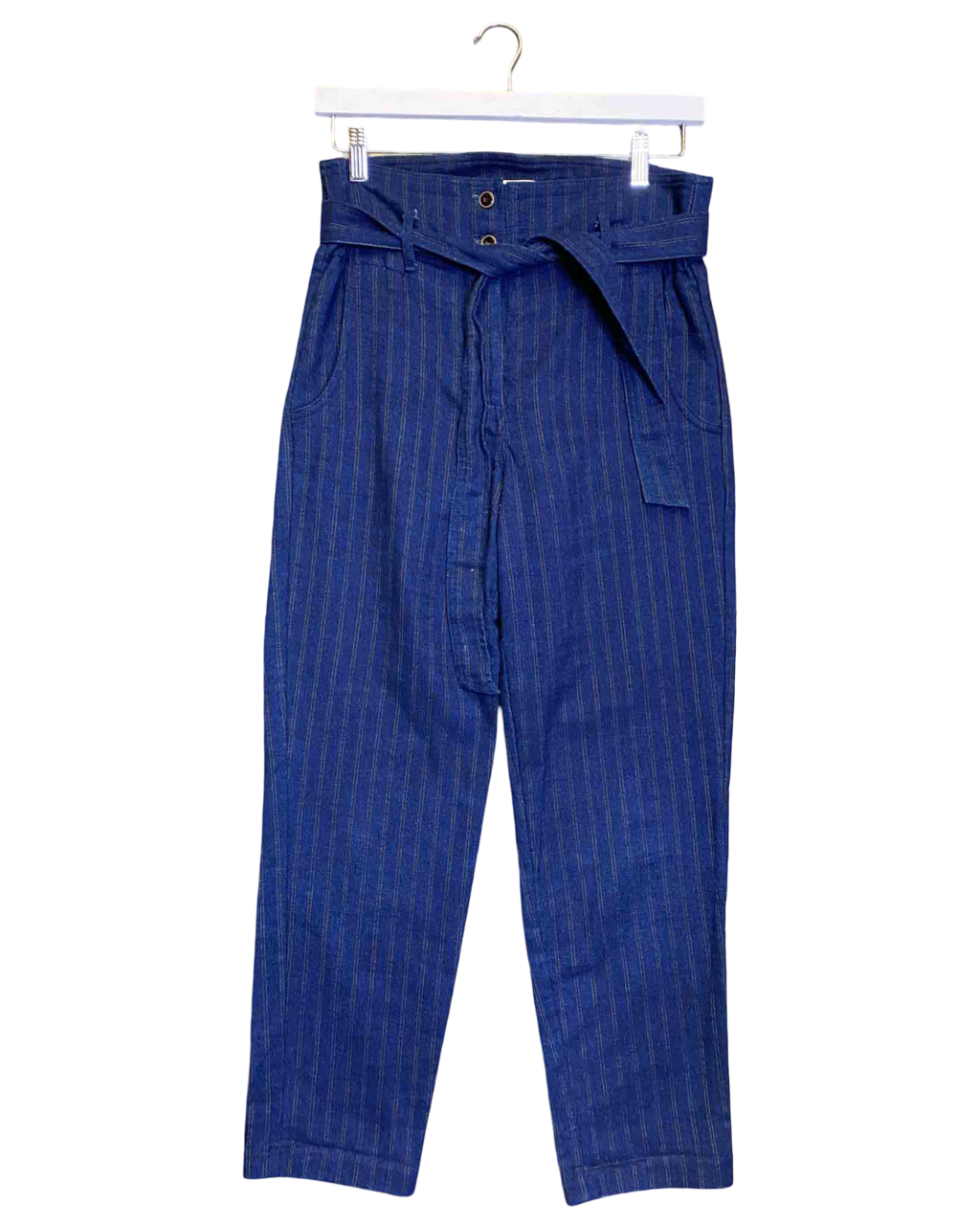 Size 36 (8) | Sessùn Striped Cotton Pants