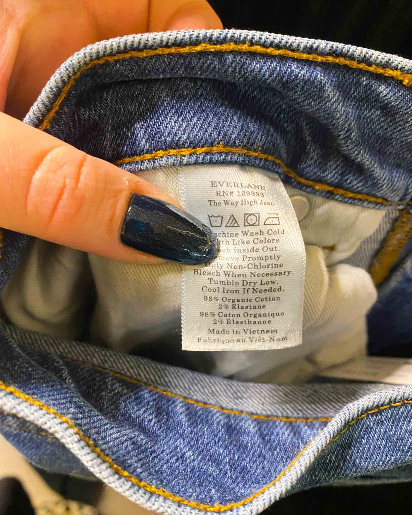 Size 28 | Everlane Way High Jeans