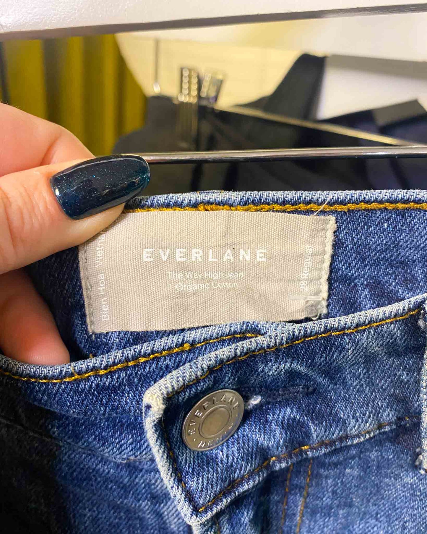 Size 28 | Everlane Way High Jeans