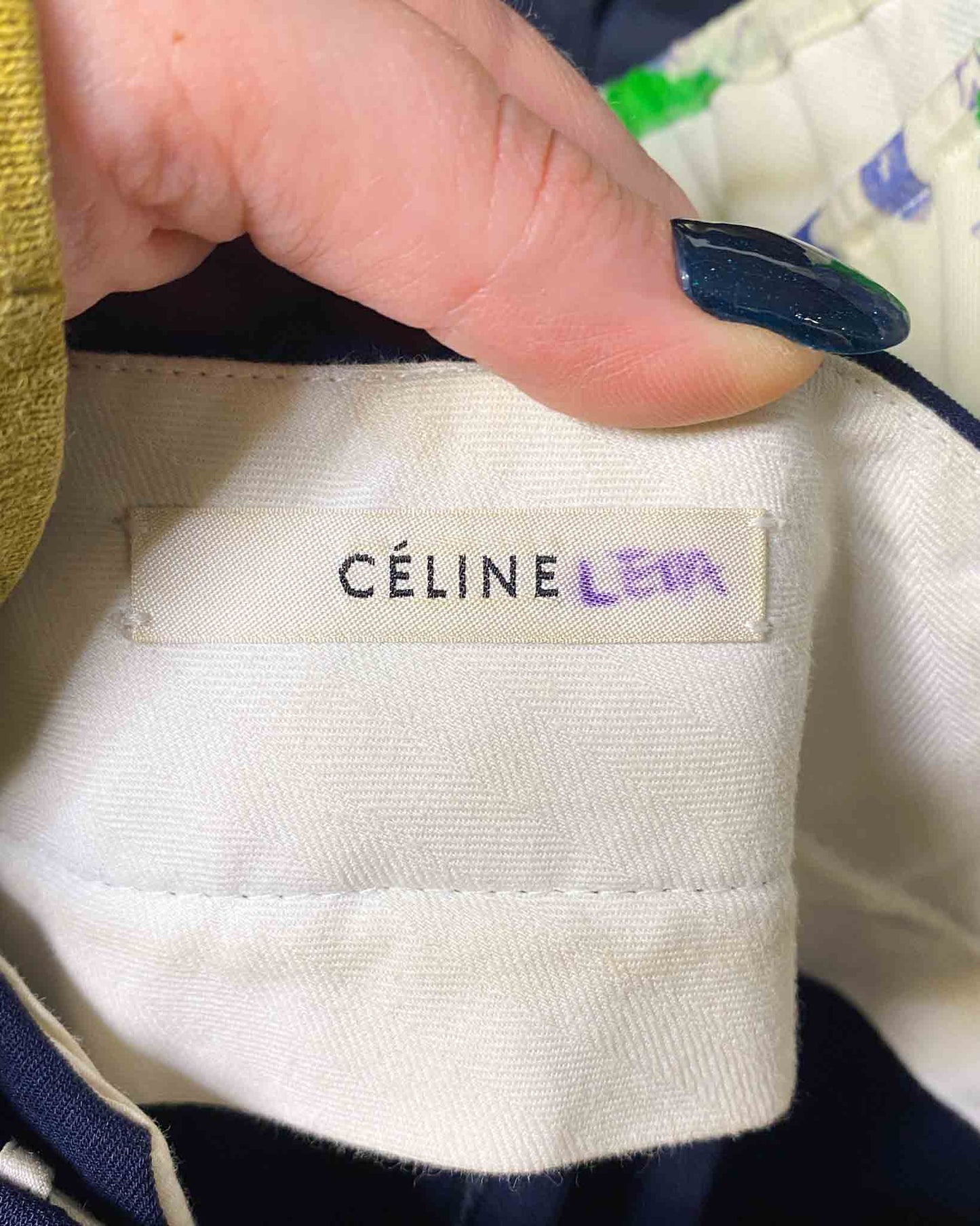 Size 36 (8) | Céline Wide Leg Pants