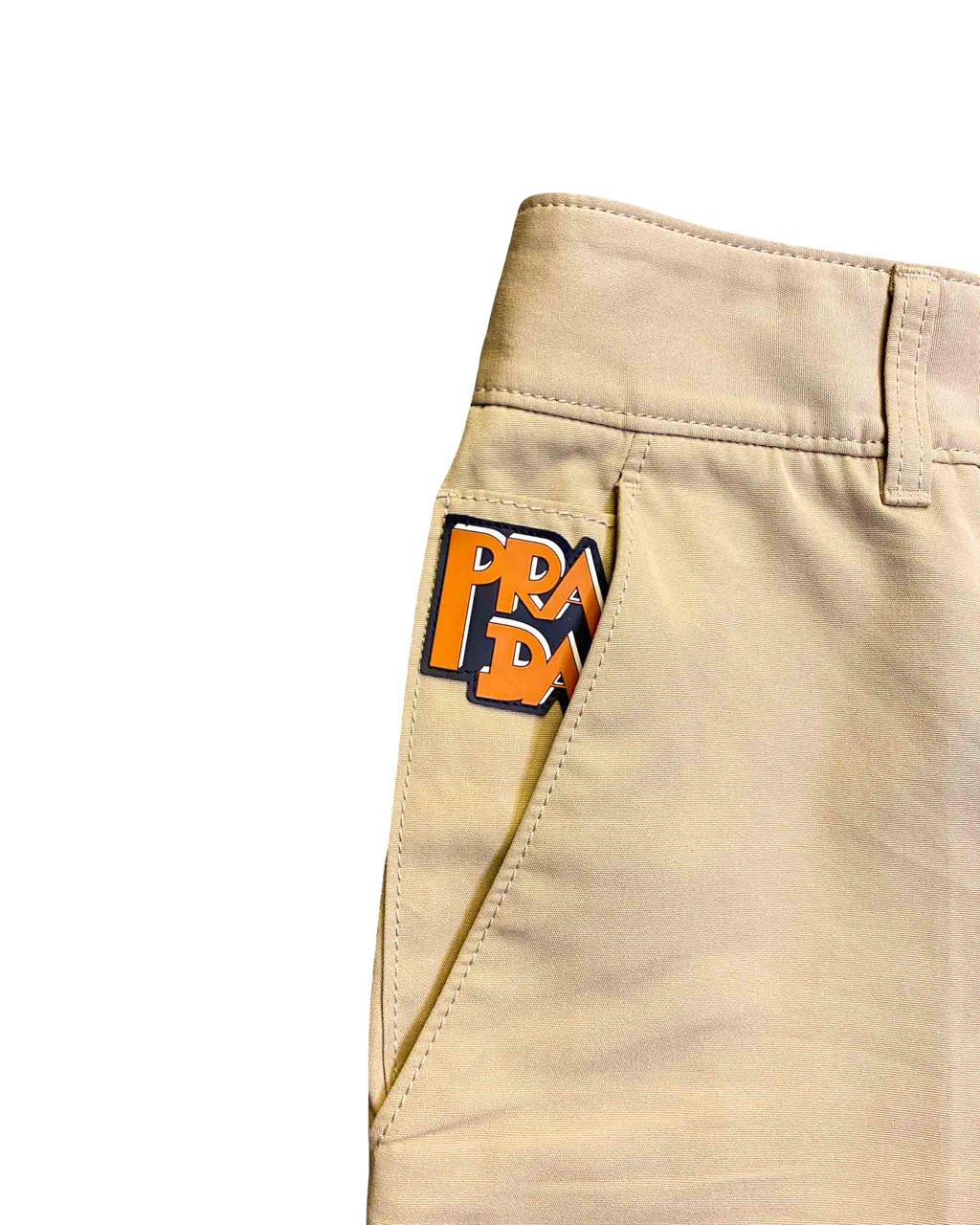 Size 38 (S) | Prada Folded Hem Chino Trousers