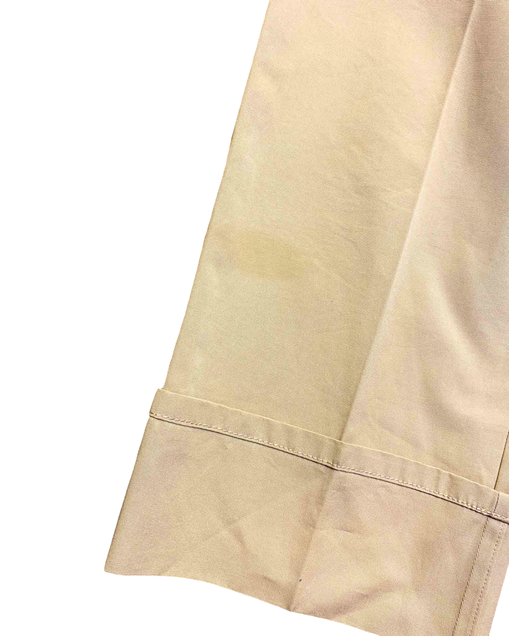 Size 38 (S) | Prada Folded Hem Chino Trousers