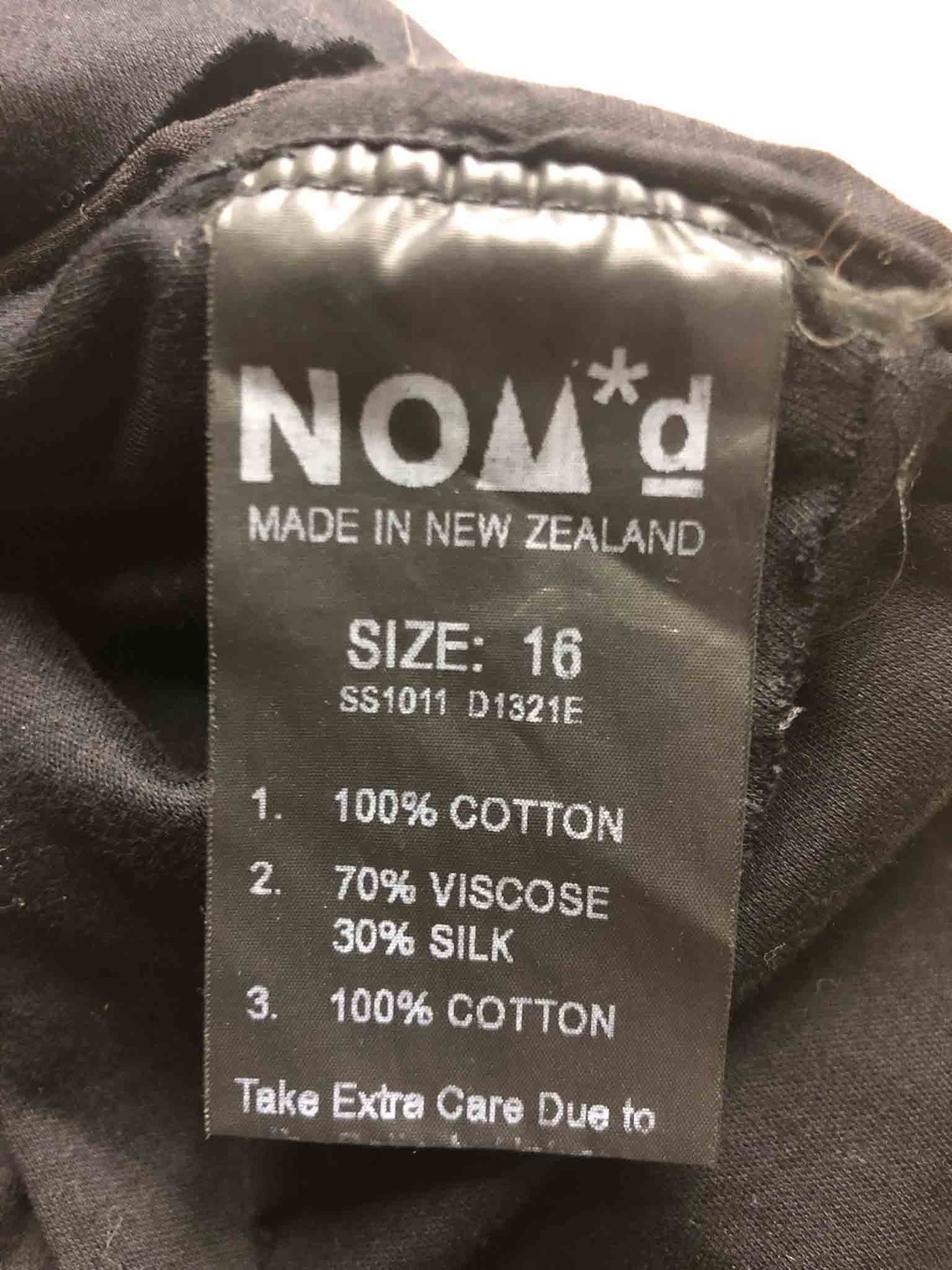 Size 16 | Nom*d Velvet Half Dress
