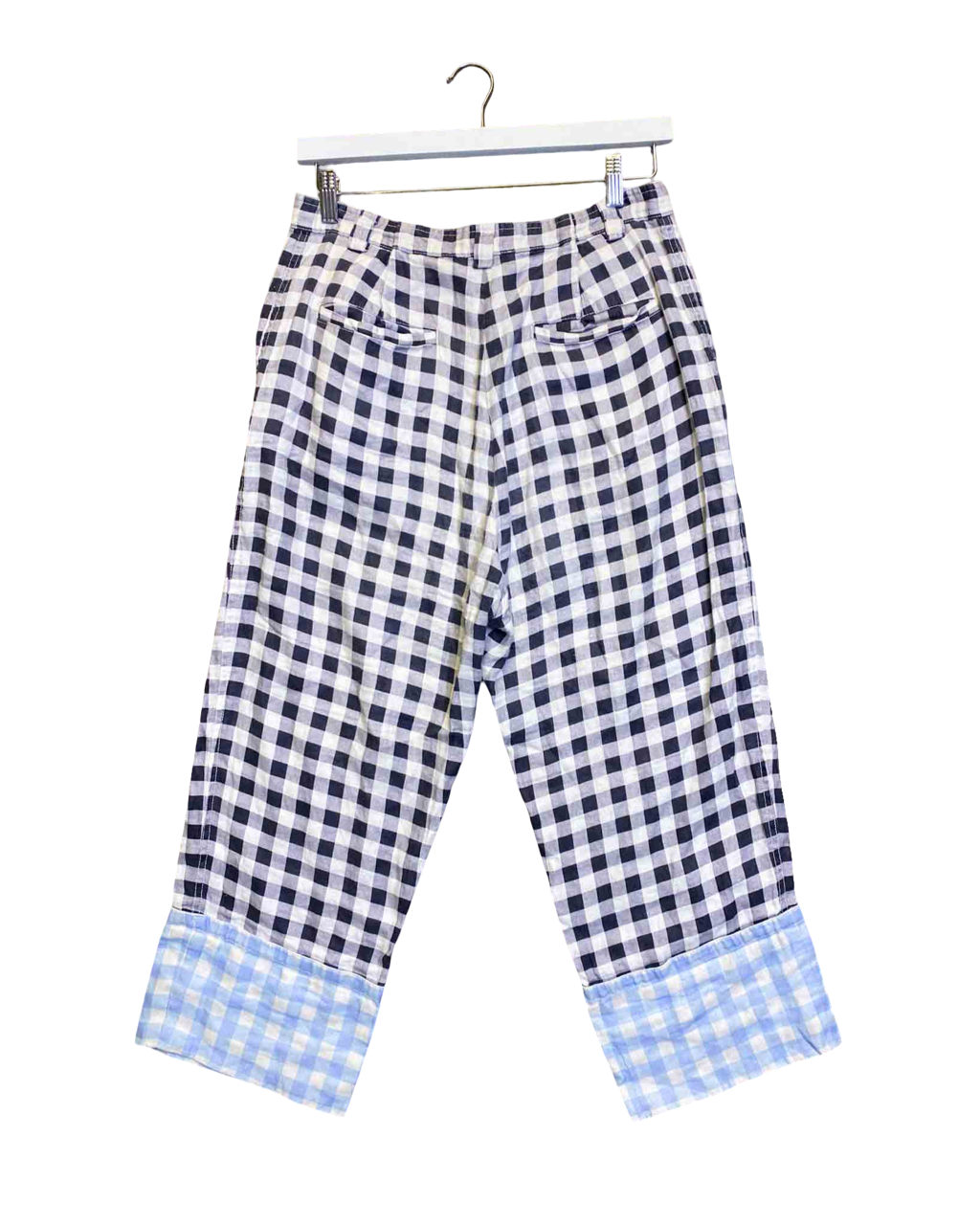 Size 3 (12) | Lee Mathews Check Linen Pants