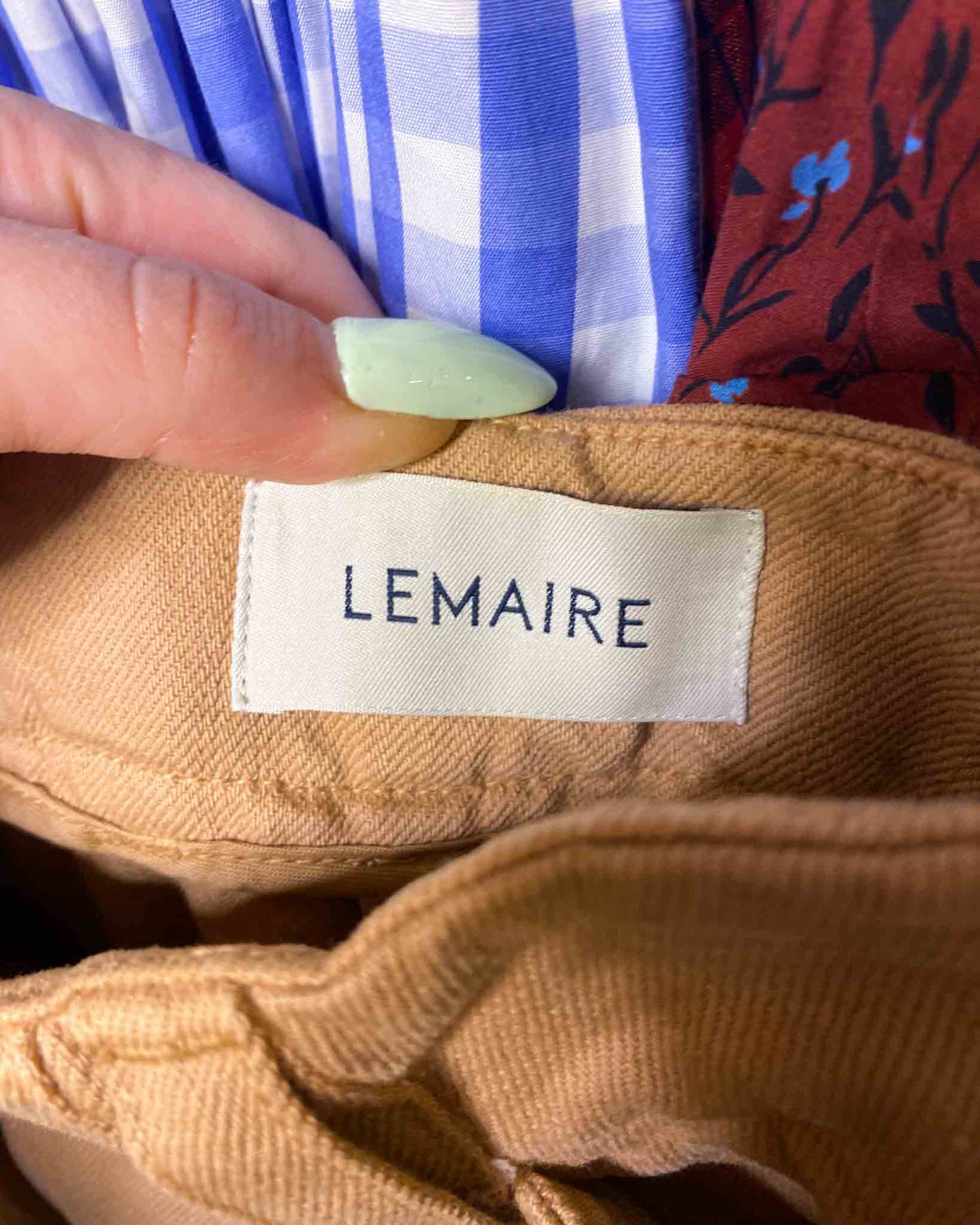 Size 6 (34) | Lemaire Cotton Straight Leg Pants