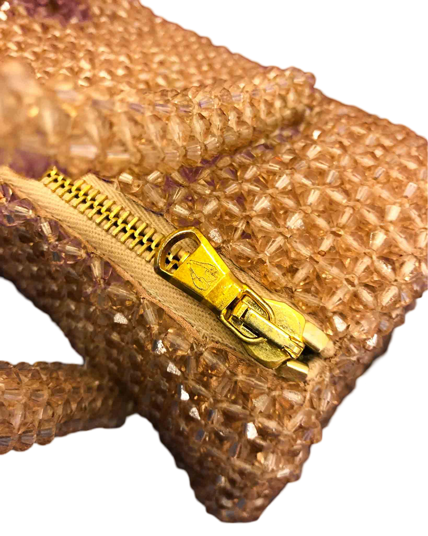 Shrimps Glass Bead Bag