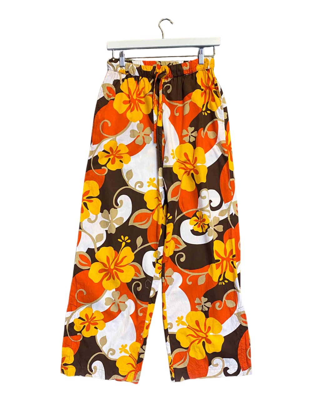 Size 10 | Faithful the Brand Floral Cotton Pants