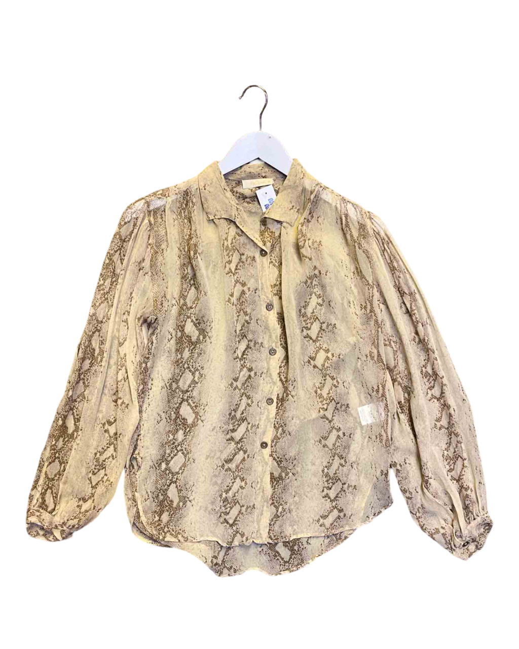 Size 12 (38) | Mes Demoiselles Snakeskin Shirt