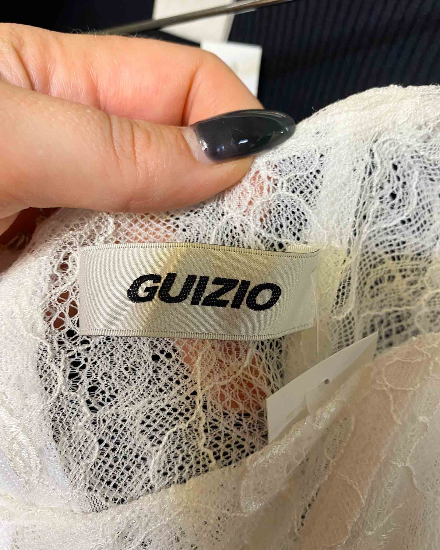 Size S | Guizio Lace Corset Top