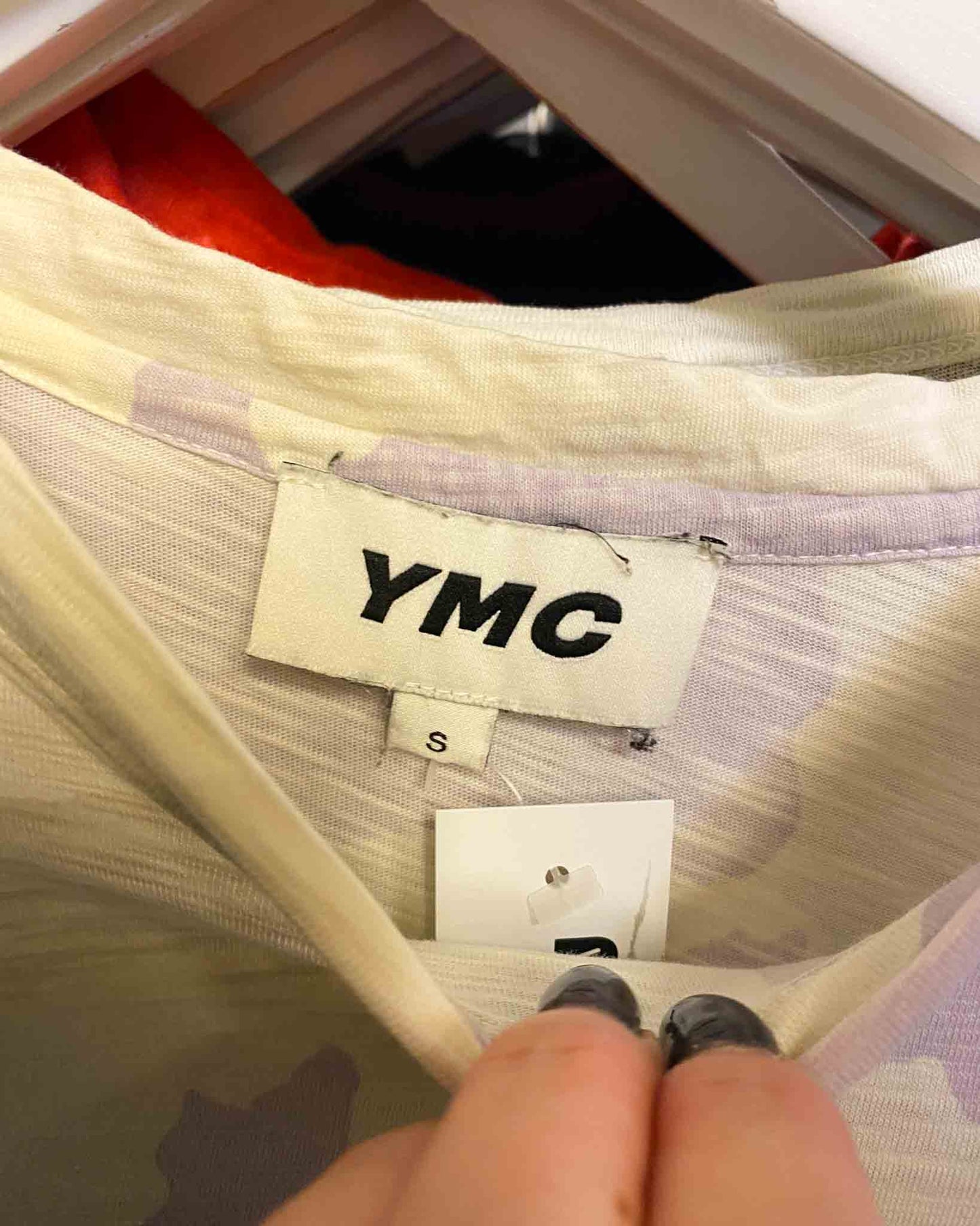 Size S | YMC Cow Print T-shirt