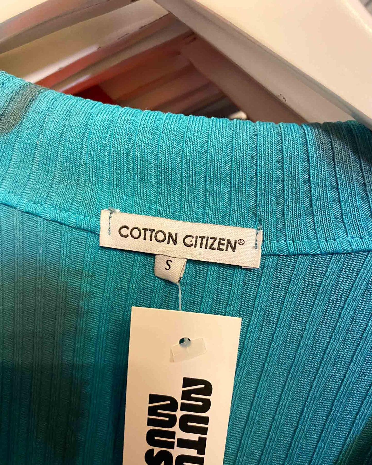 Size S | Cotton Citizen Ribbed Polo Top