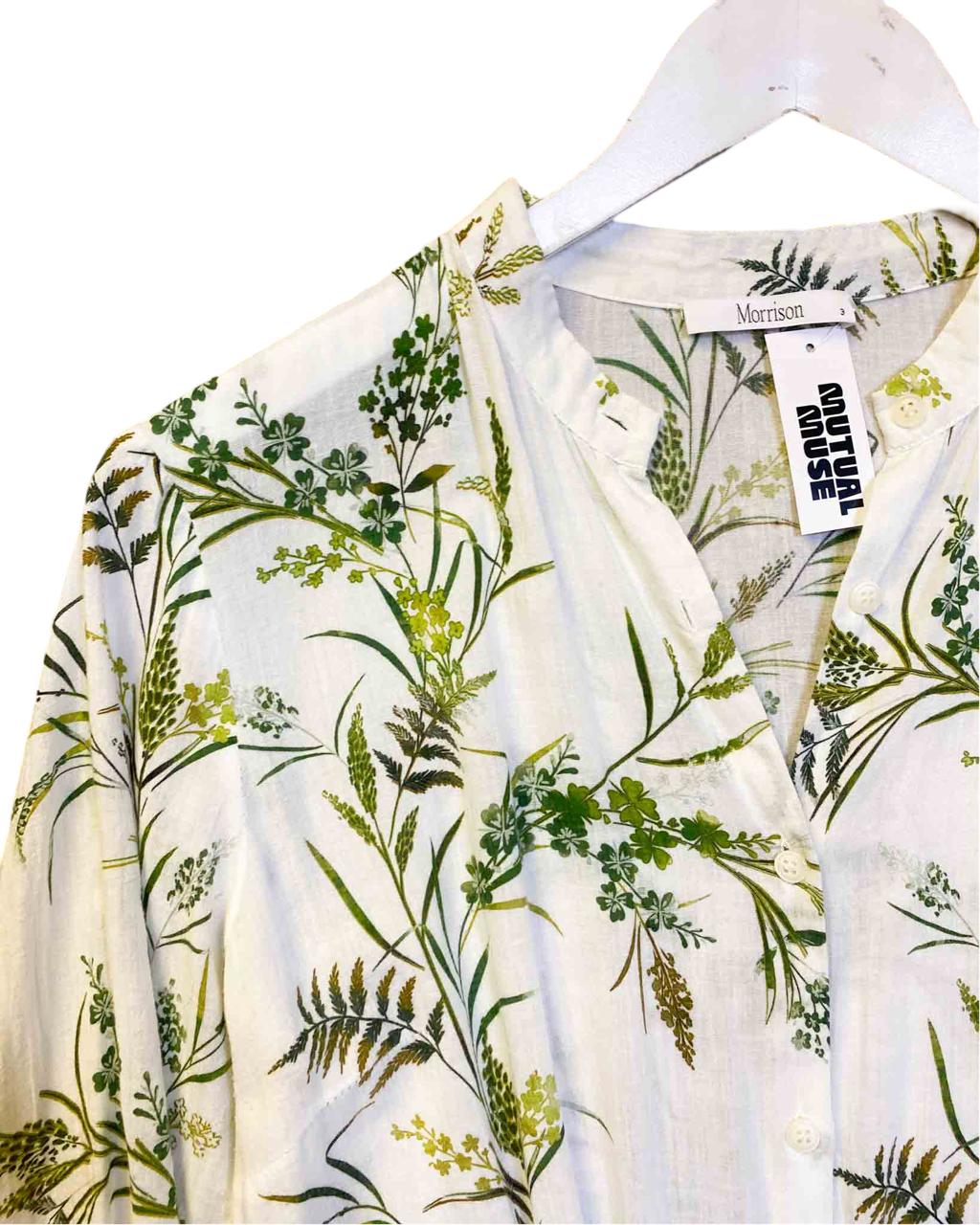 Size L (3) | Morrison Floral Cotton Midi Dress