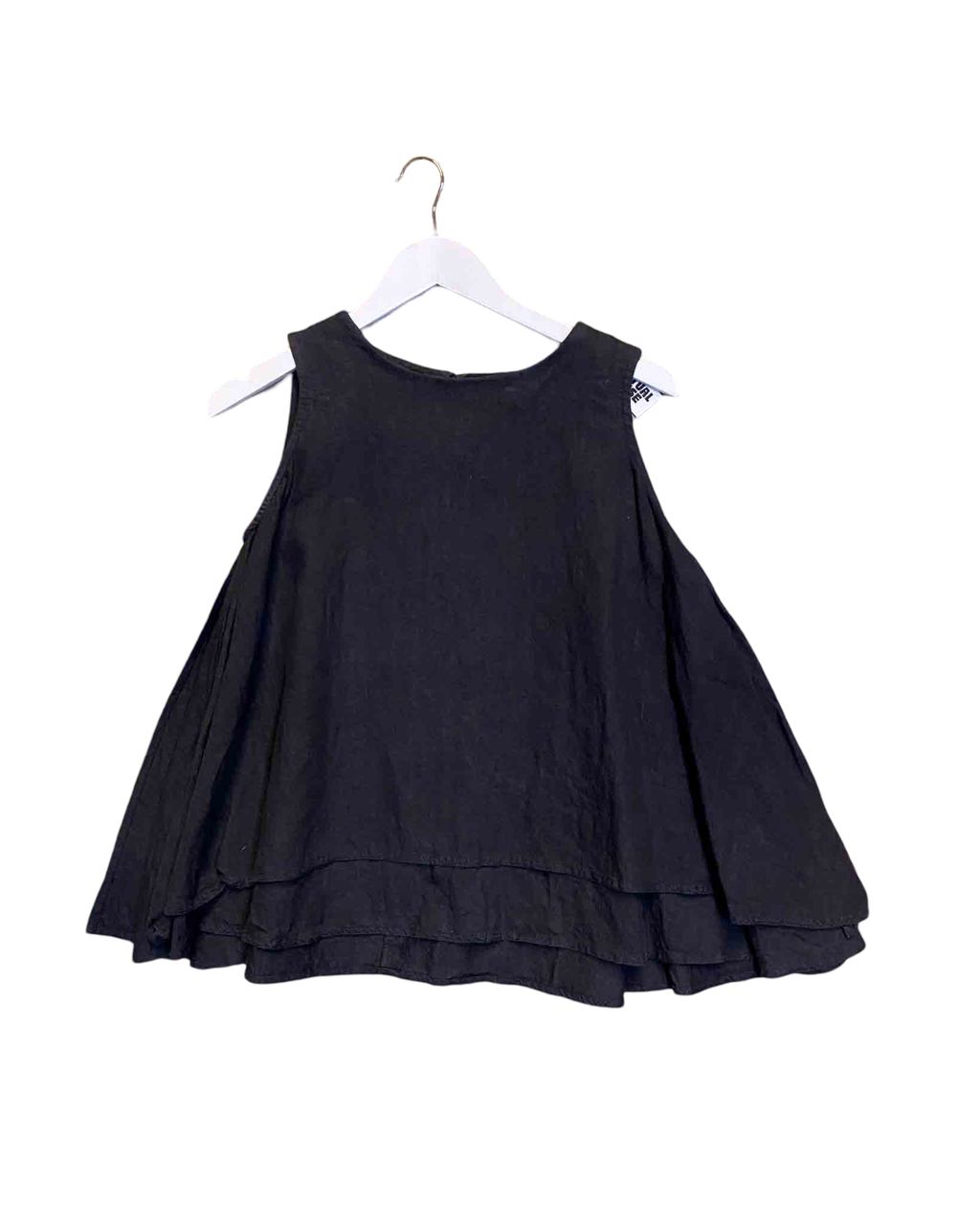 Size XS | Eva's Sunday Sleeveless Linen Swing Top