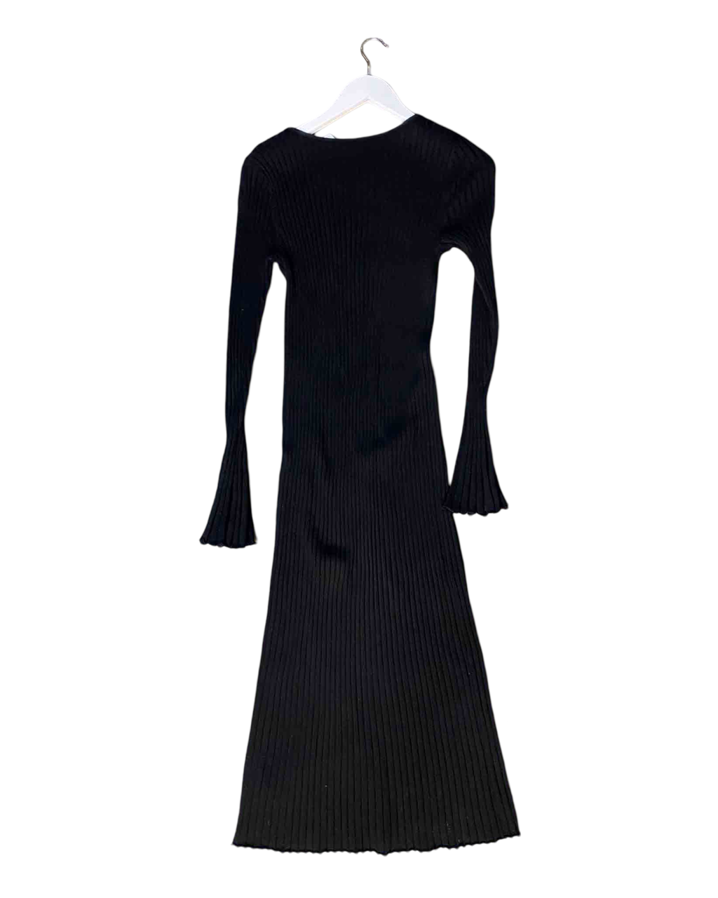 Size S | Friends with Frank Ribbed Cotton Midi Dress