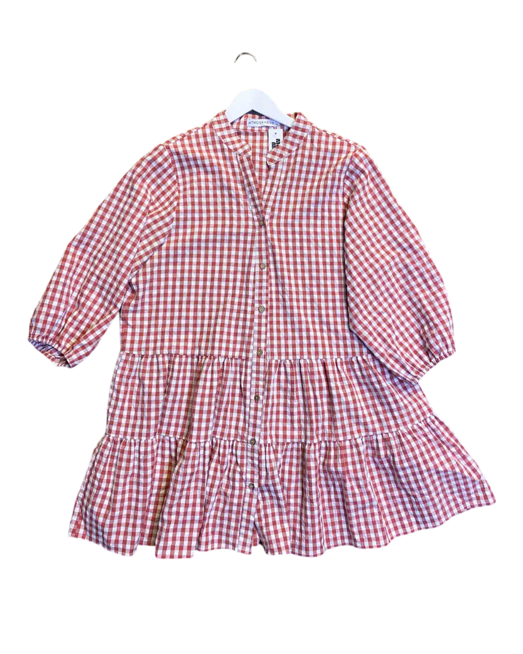 Size 18 | Atmos & Here Check Babydoll Dress