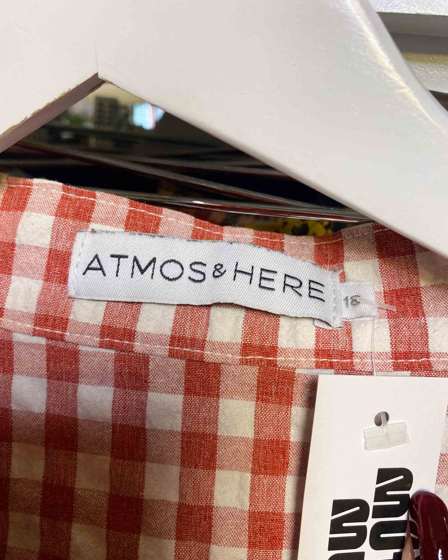 Size 18 | Atmos & Here Check Babydoll Dress