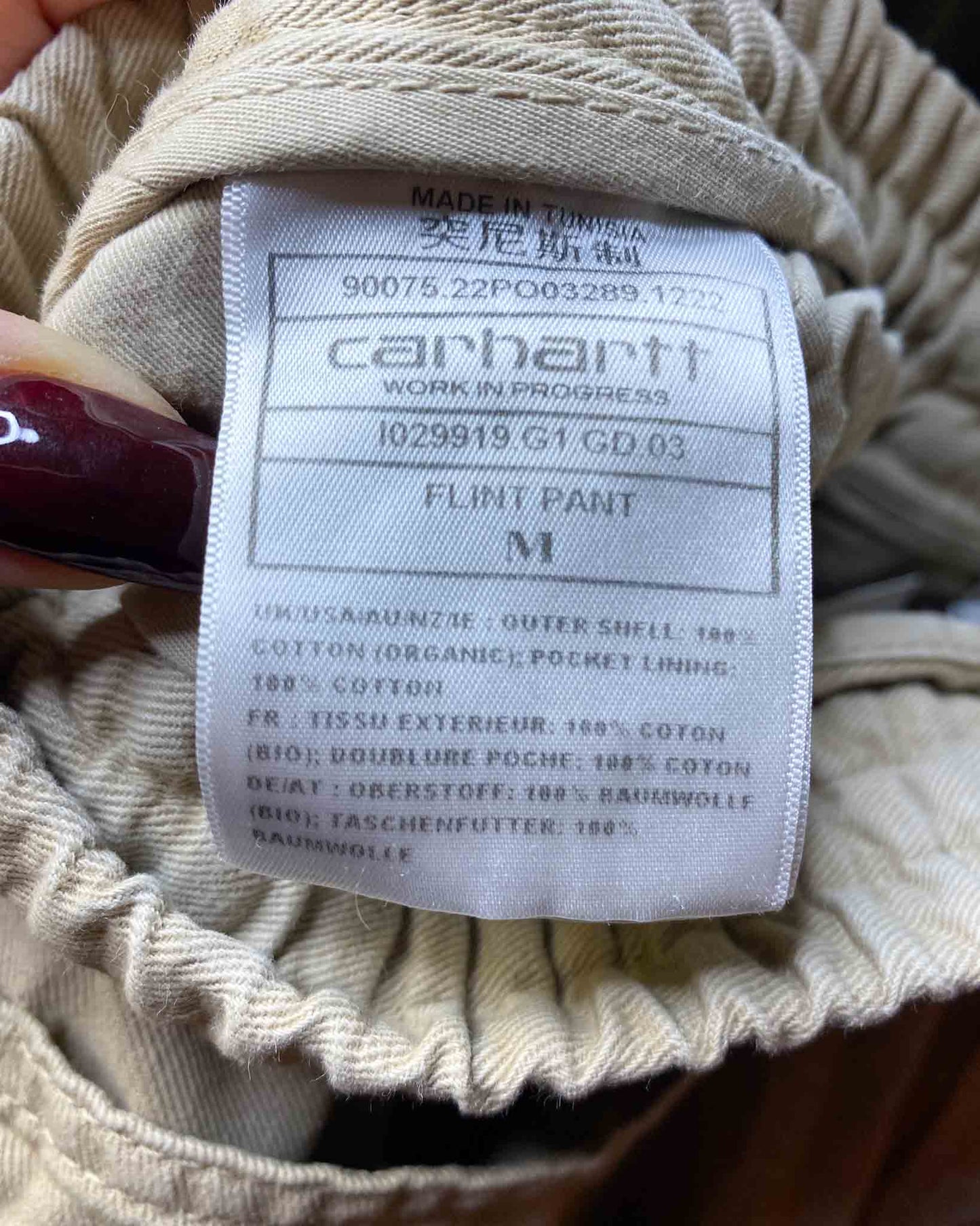 Size M | Carhartt Cotton Flint Pants