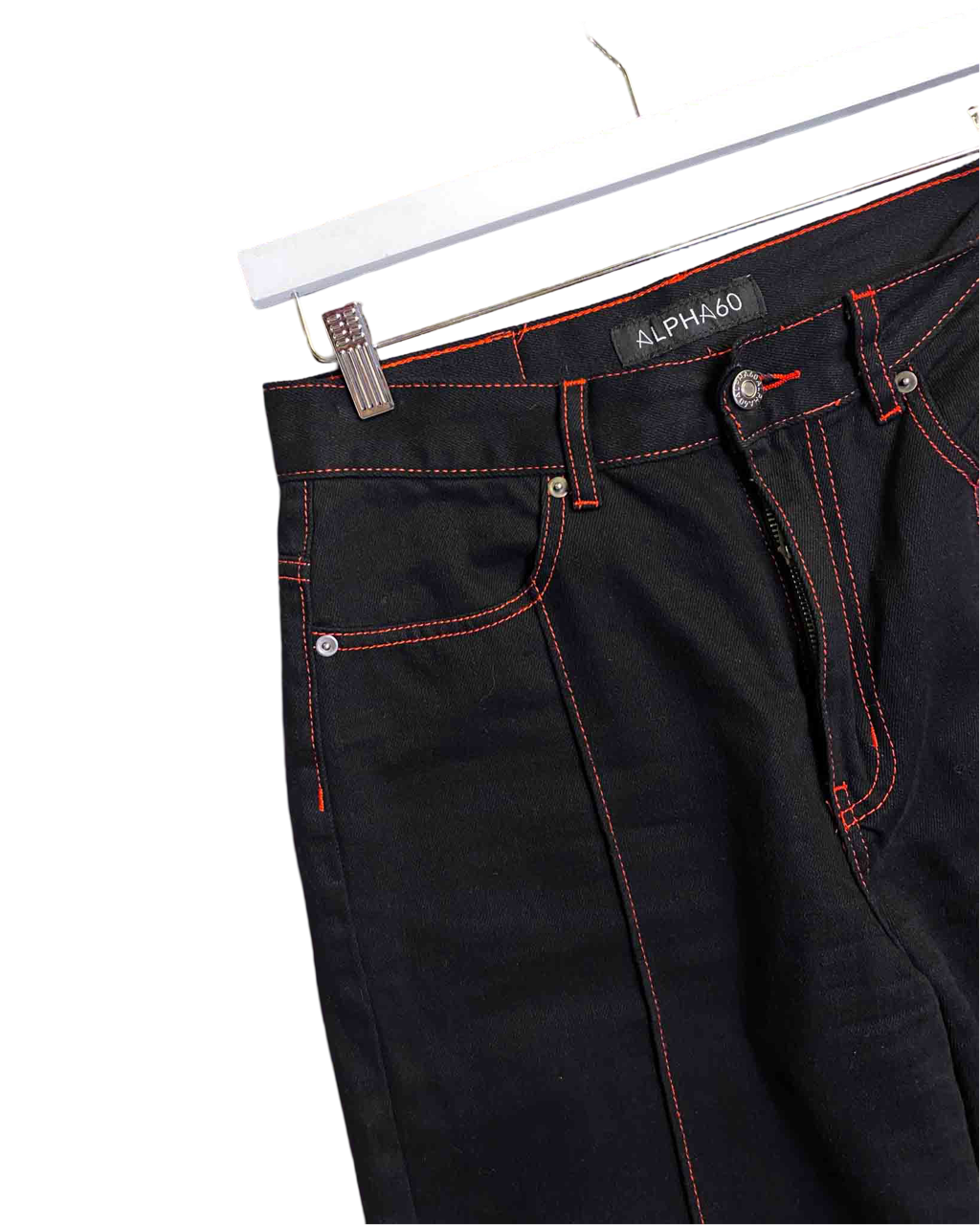 Size S | Alpha60 Barrel Leg Jeans