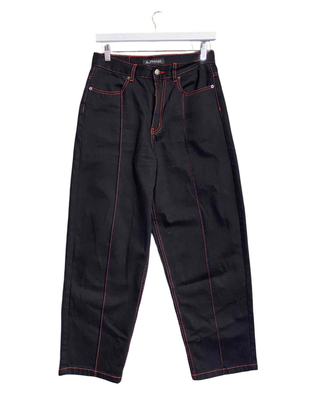 Size S | Alpha60 Barrel Leg Jeans