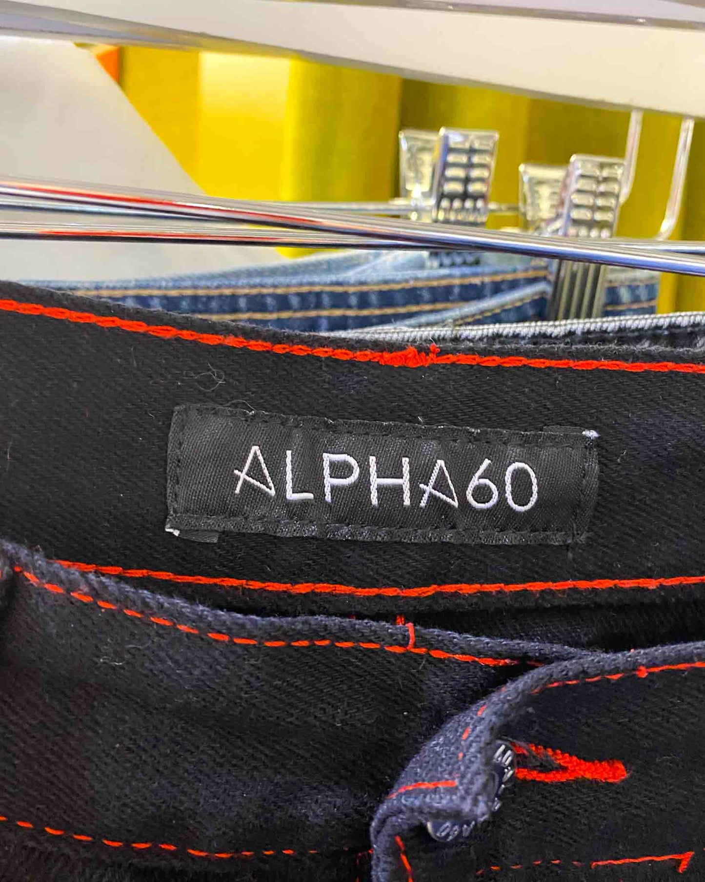 Size S | Alpha60 Barrel Leg Jeans