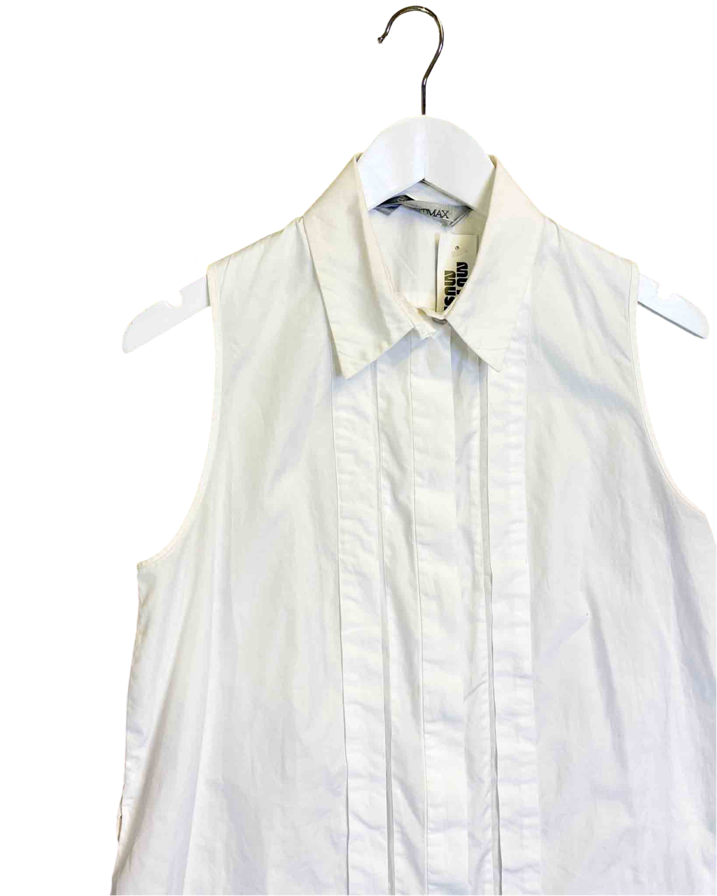 Size M | Sportsmax Silk and Cotton Shirt Dress