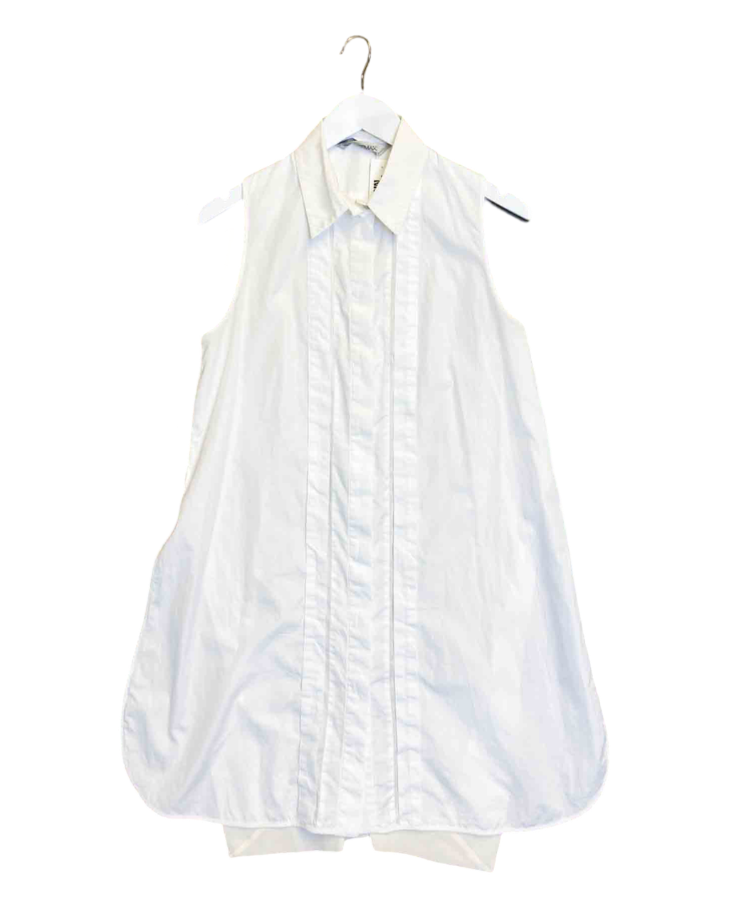 Size M | Sportsmax Silk and Cotton Shirt Dress