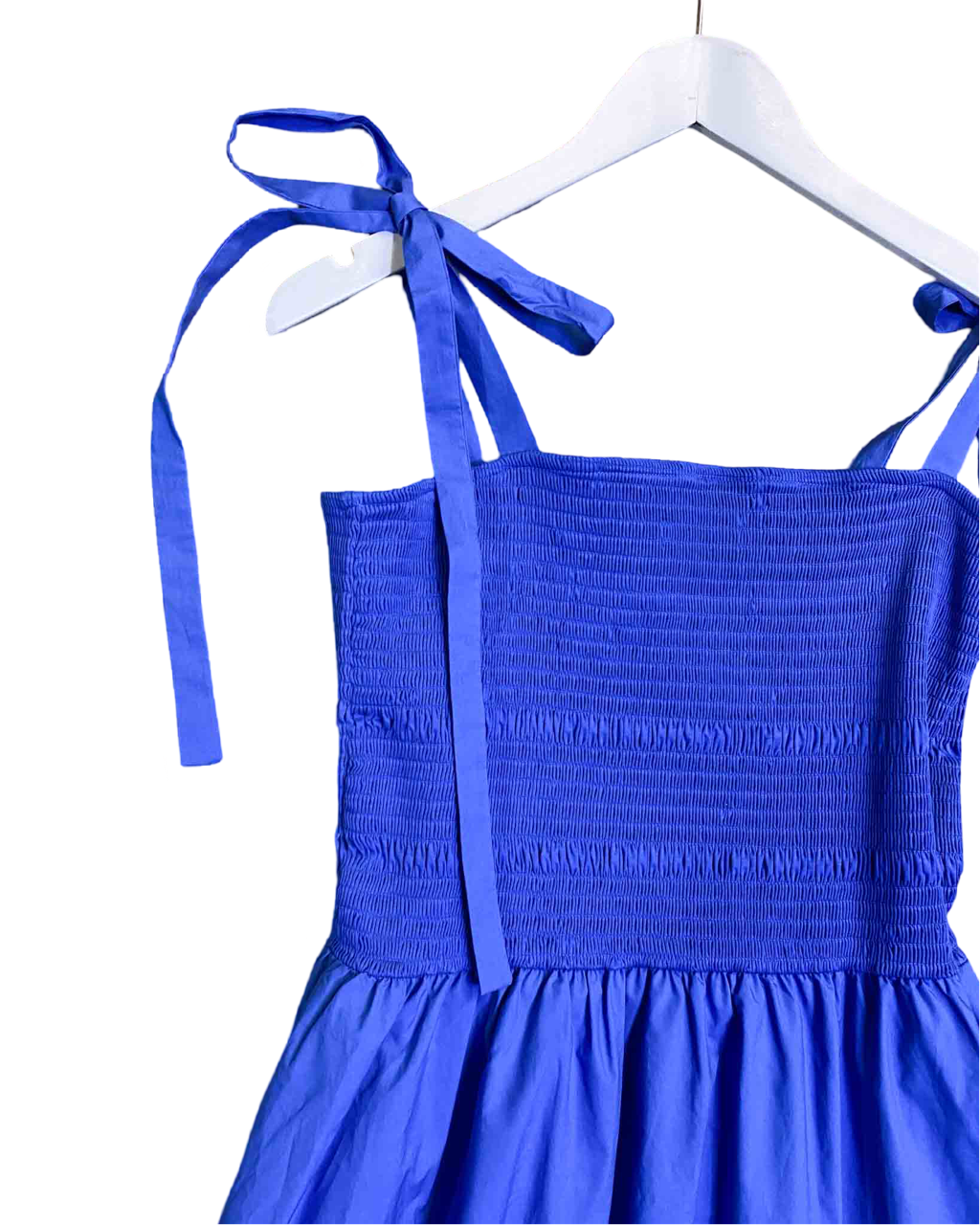 Size L | COS Shirred Cotton Dress