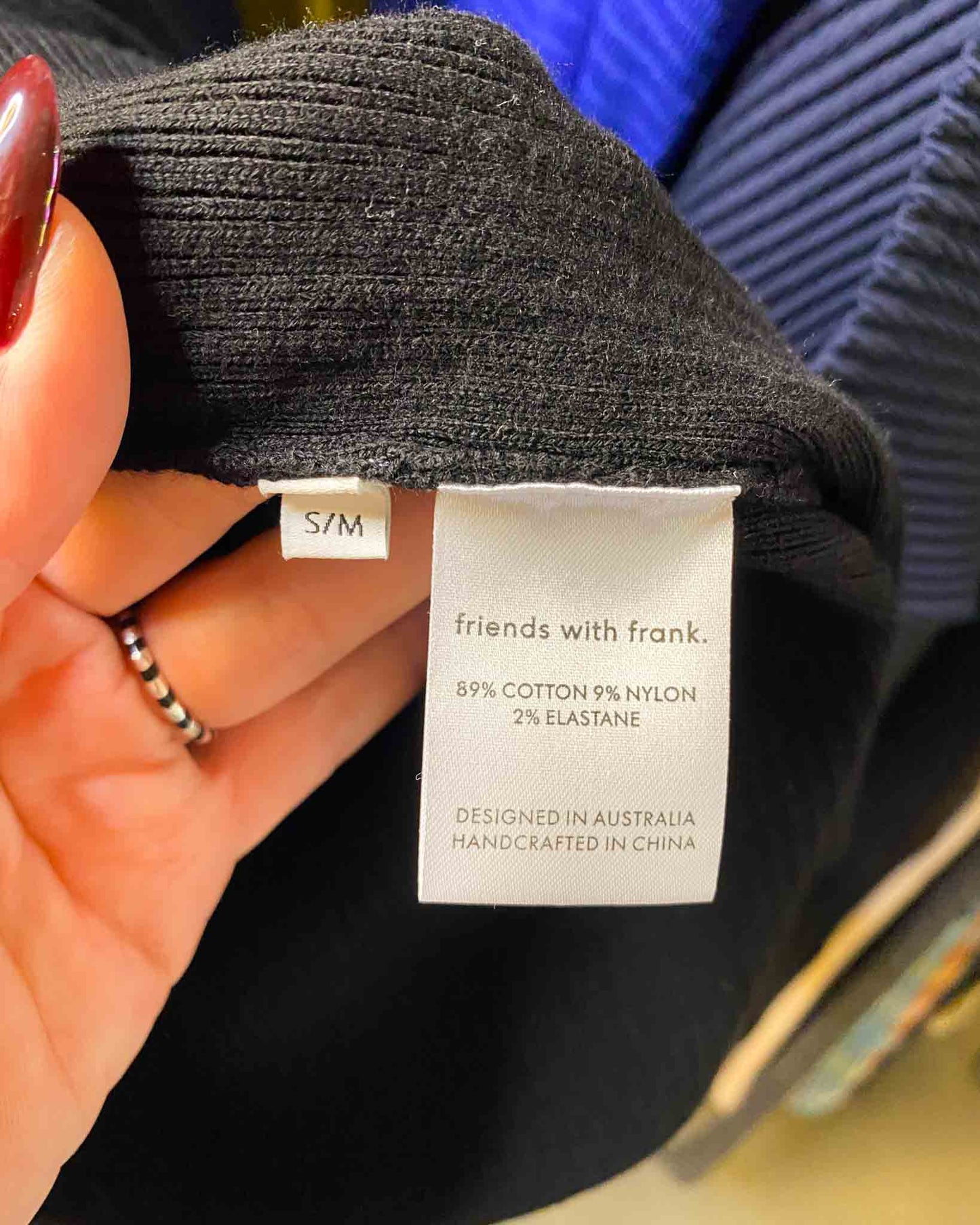 Size S/M | Friends With Frank Knit Vest