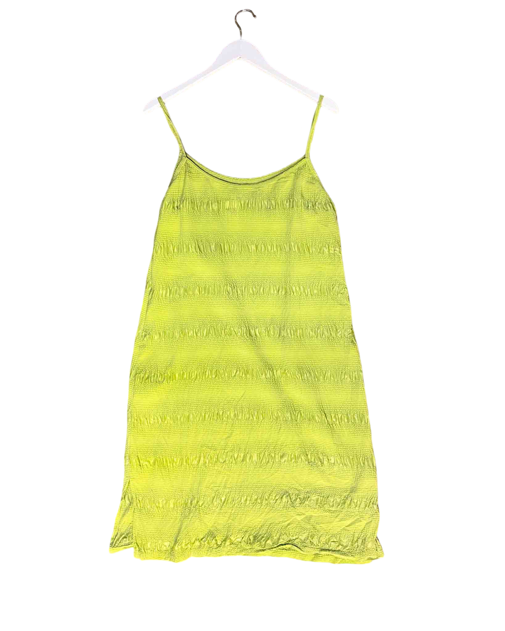 Size 14 | Handsom Silk Blend Shirred Midi Dress