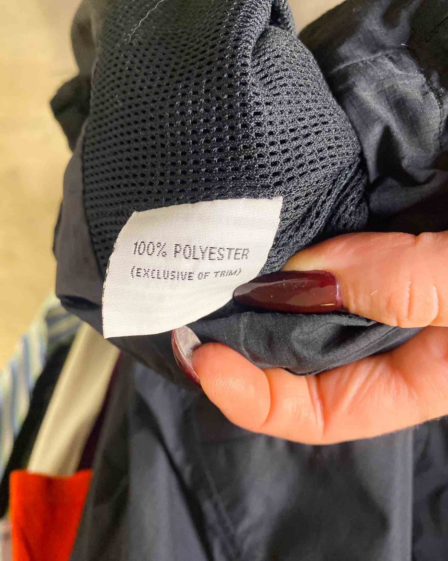 Size L | Assembly Label Nylon Hooded Jacket