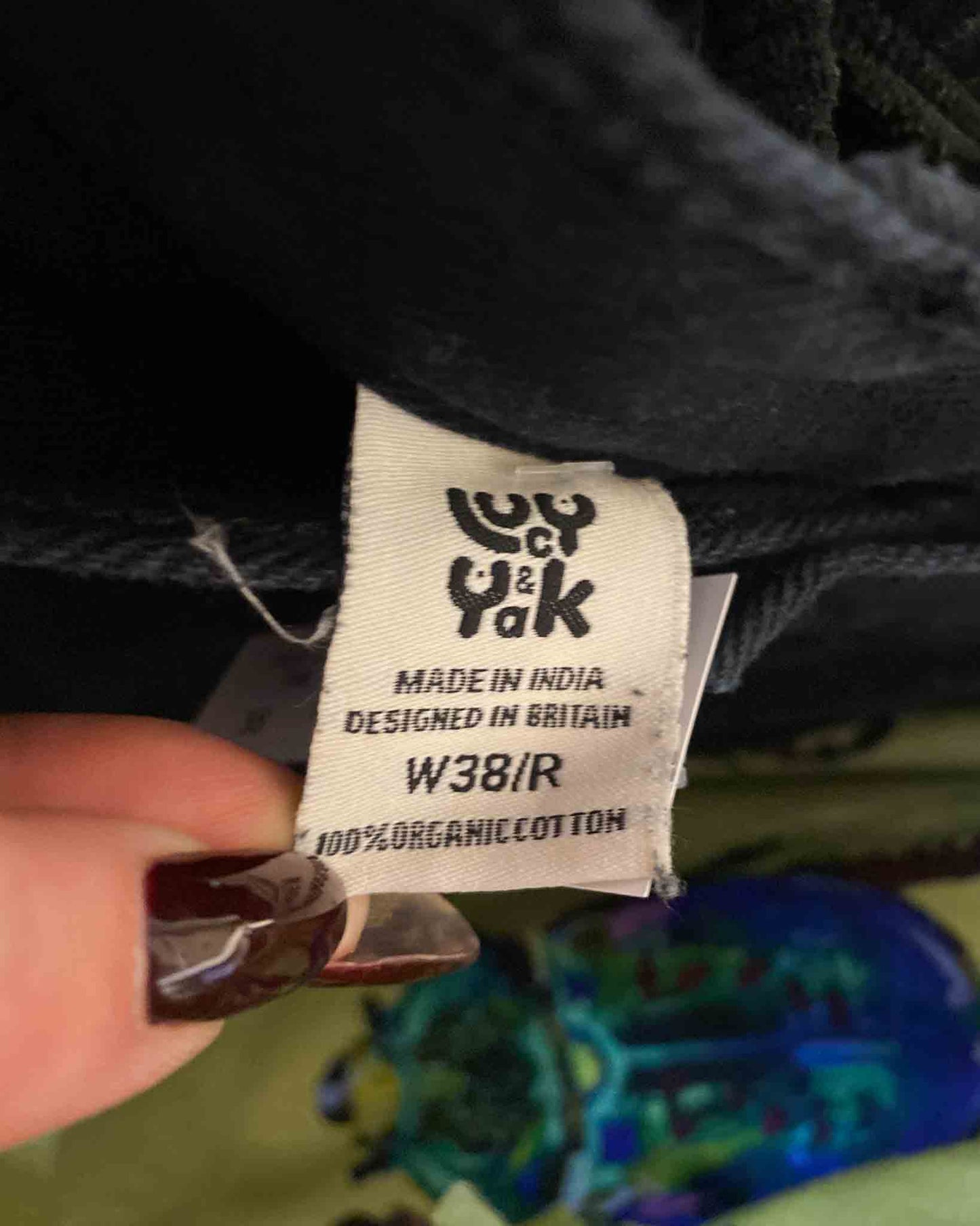 Size 38 | Lucy & Yak Wide Organic Cotton Jeans