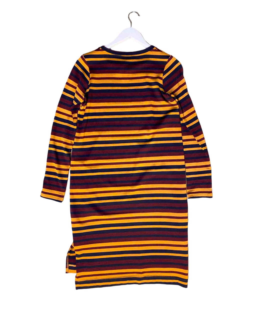 Size S | Obus Striped Merino Wool Dress