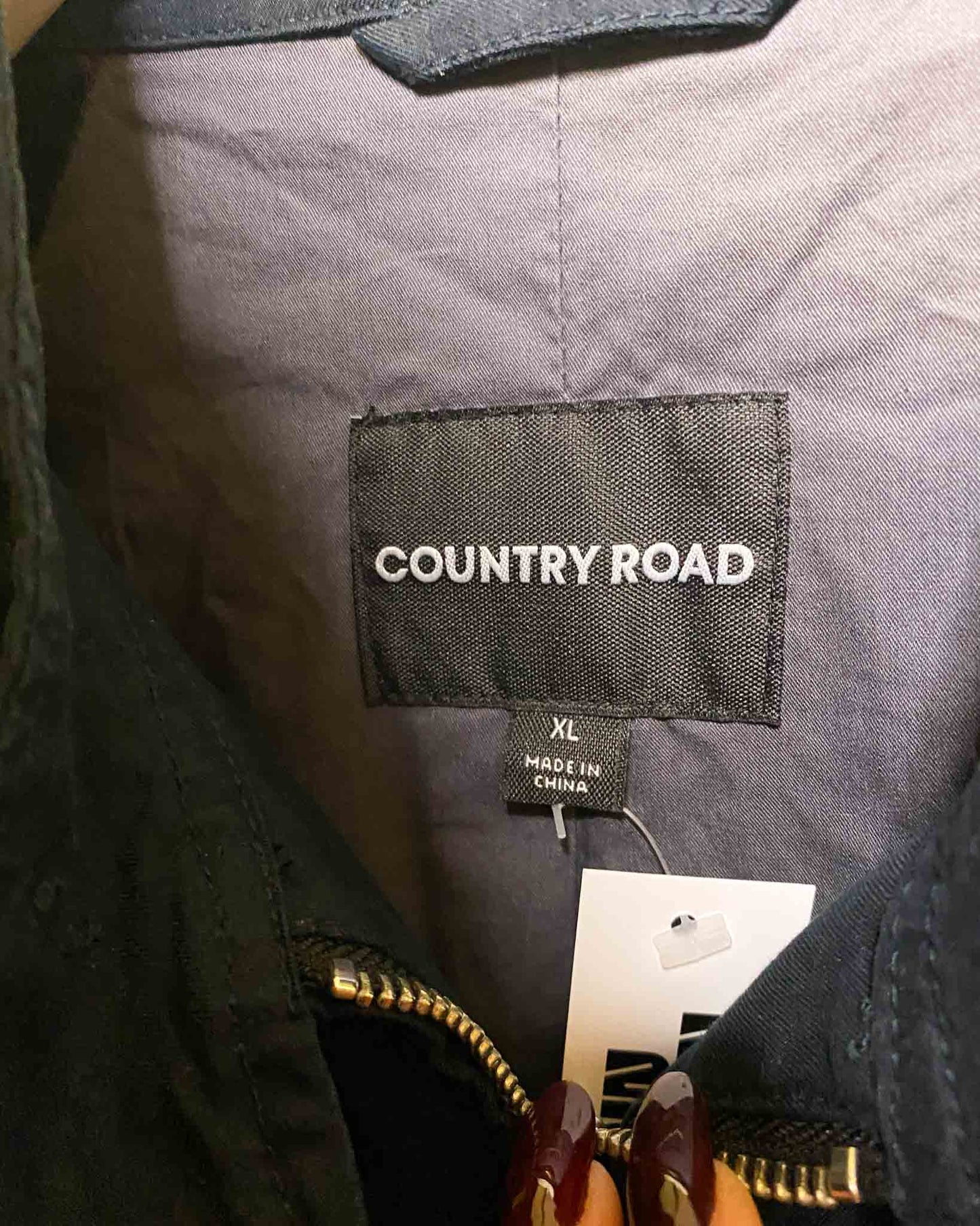 Size XL | Country Road Cotton Harrington Jacket