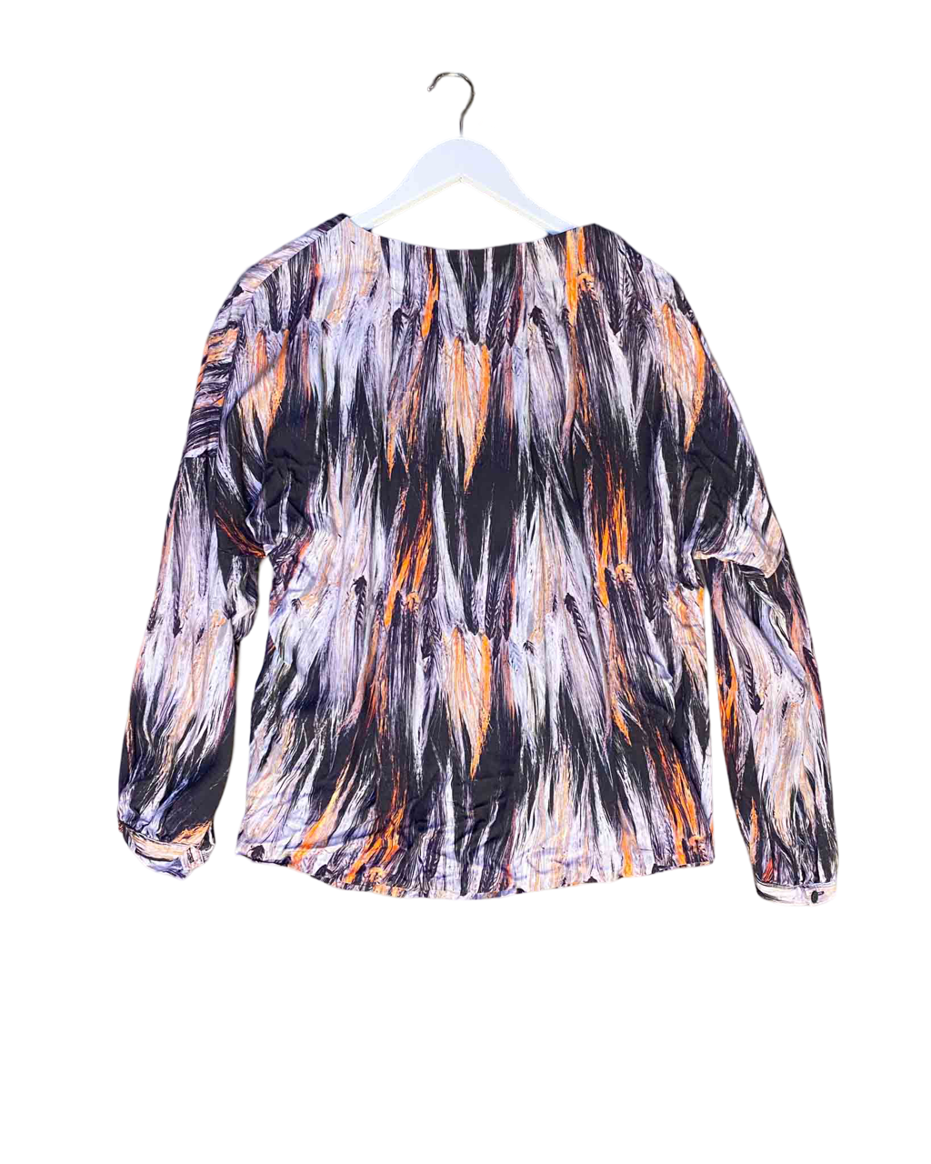 Size L | Marimekko Feather Print Top
