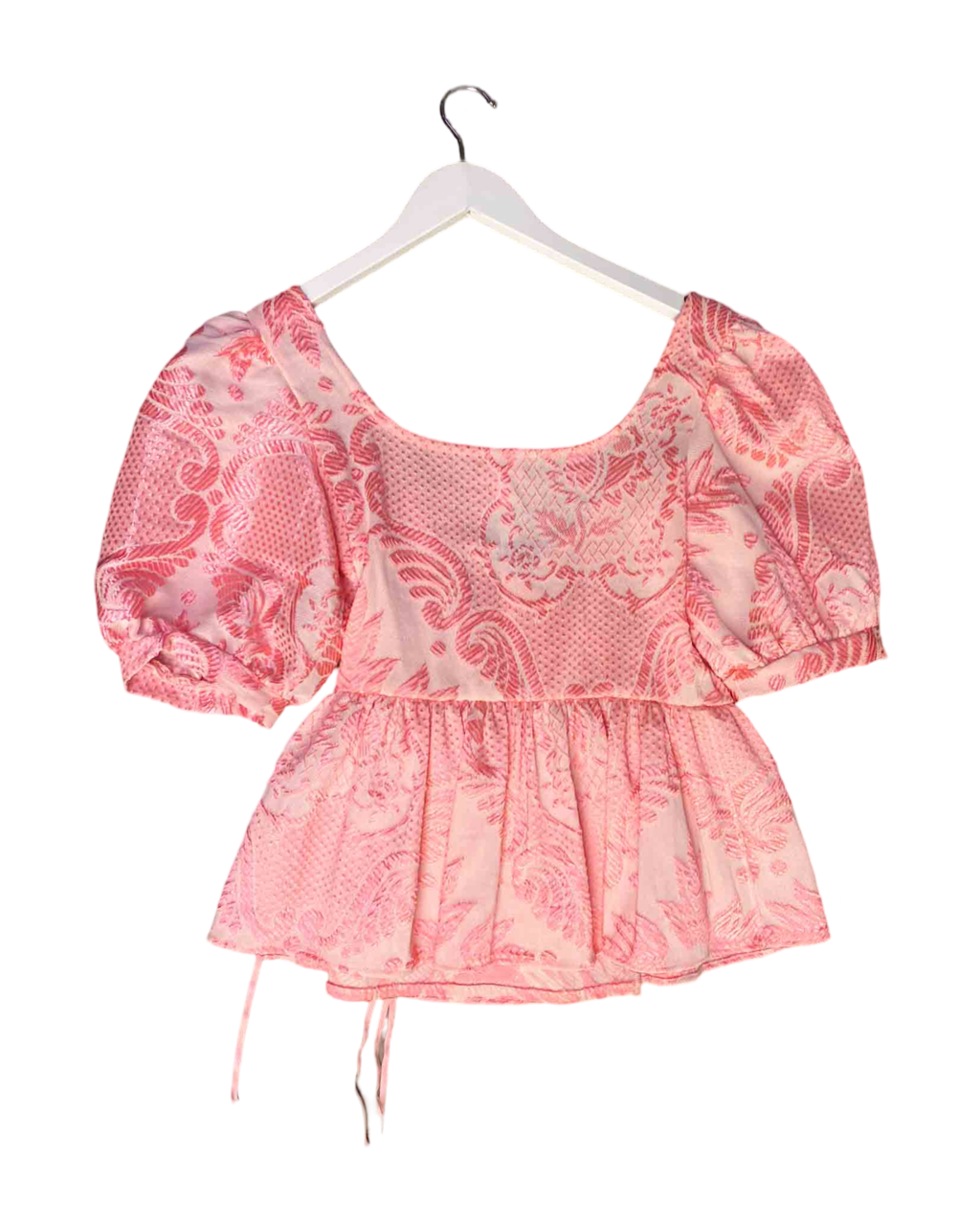 Size 6 | Amores De Toquio Brocade Wrap Top