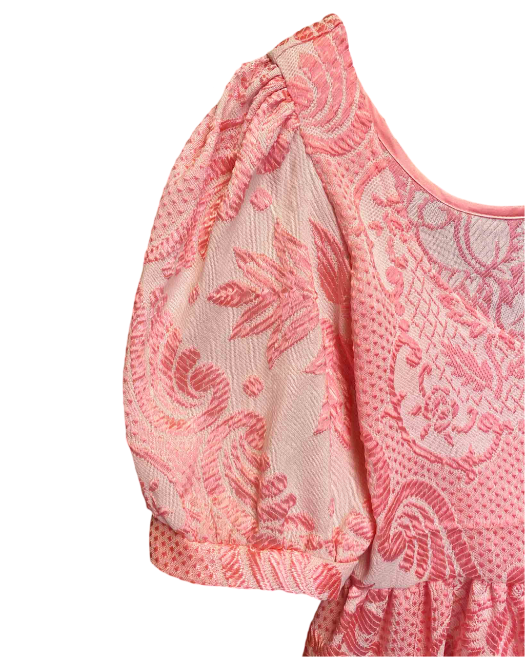 Size 6 | Amores De Toquio Brocade Wrap Top