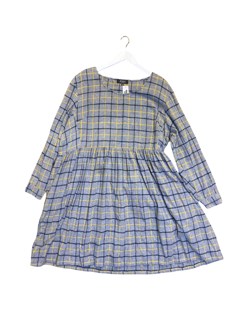 Size 22 | Joolz Cotton Flannel Plaid Dress
