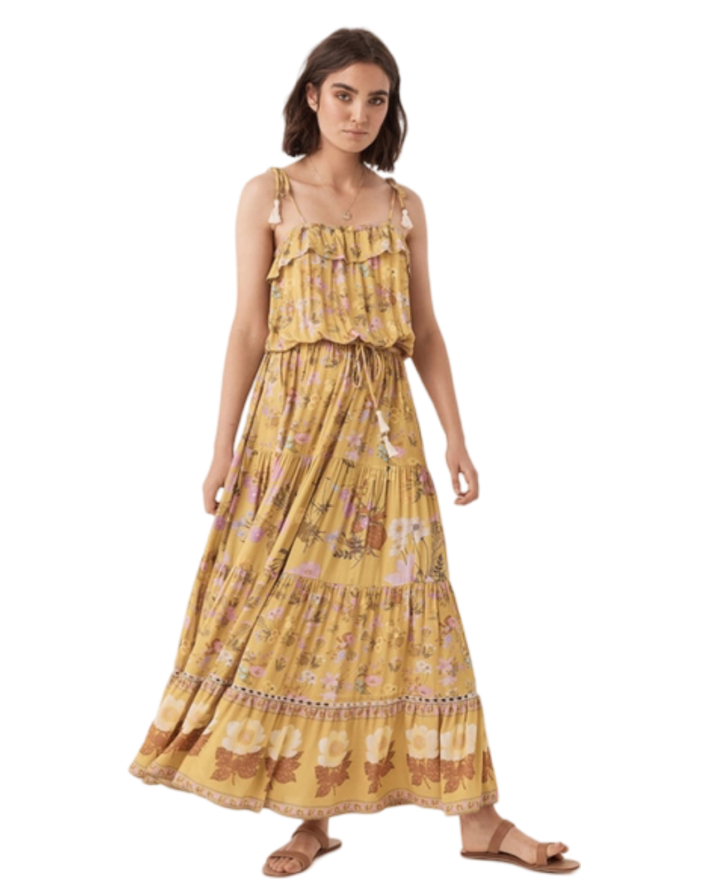 Size XS | Spell & The Gypsy Wild Flower Maxi Dress